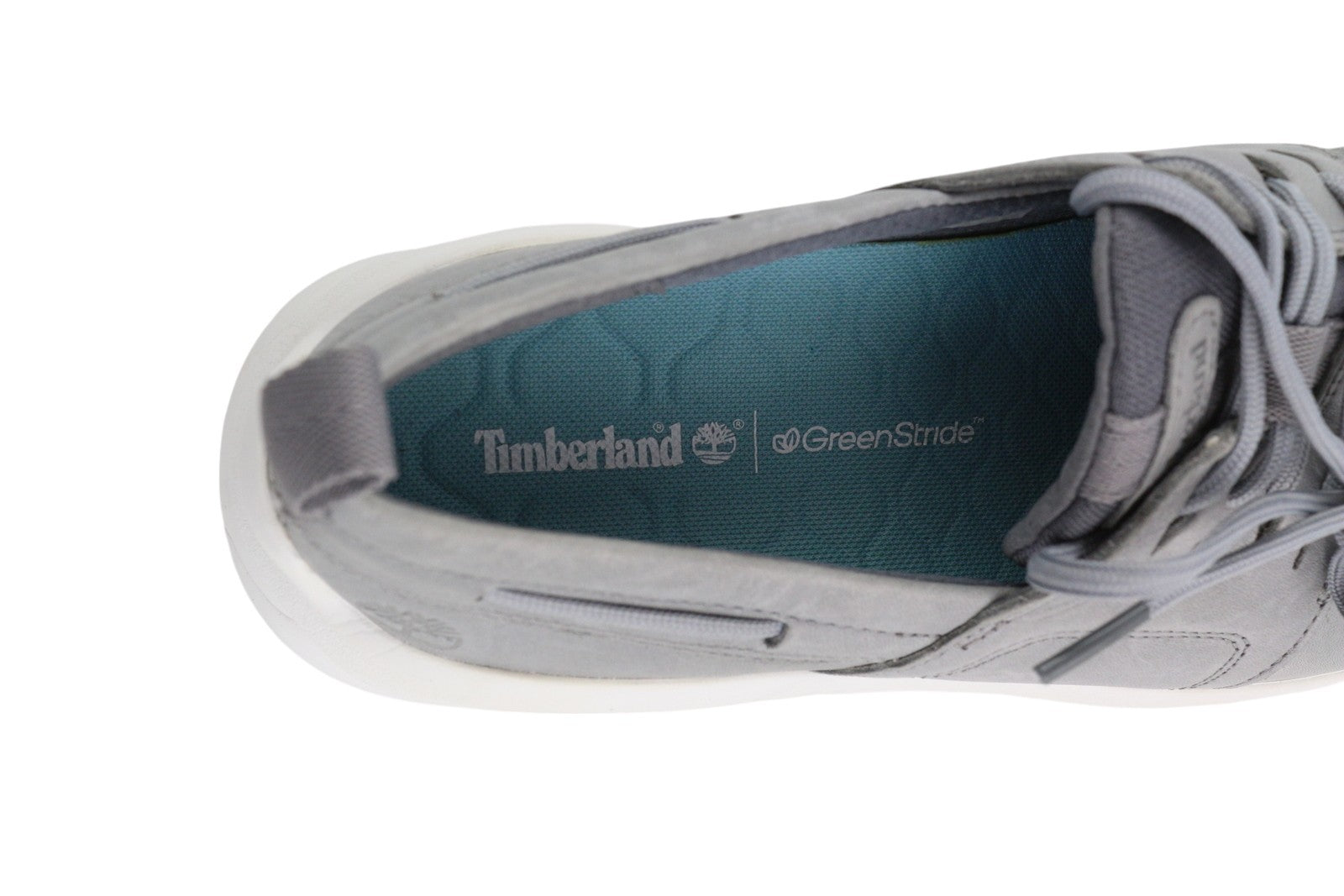 TIMBERLAND A42G1 Men's Shoes EU42 Grey Leather Boat Lace GreenStride Comfort