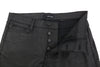 Schwarze Baumwolljeans