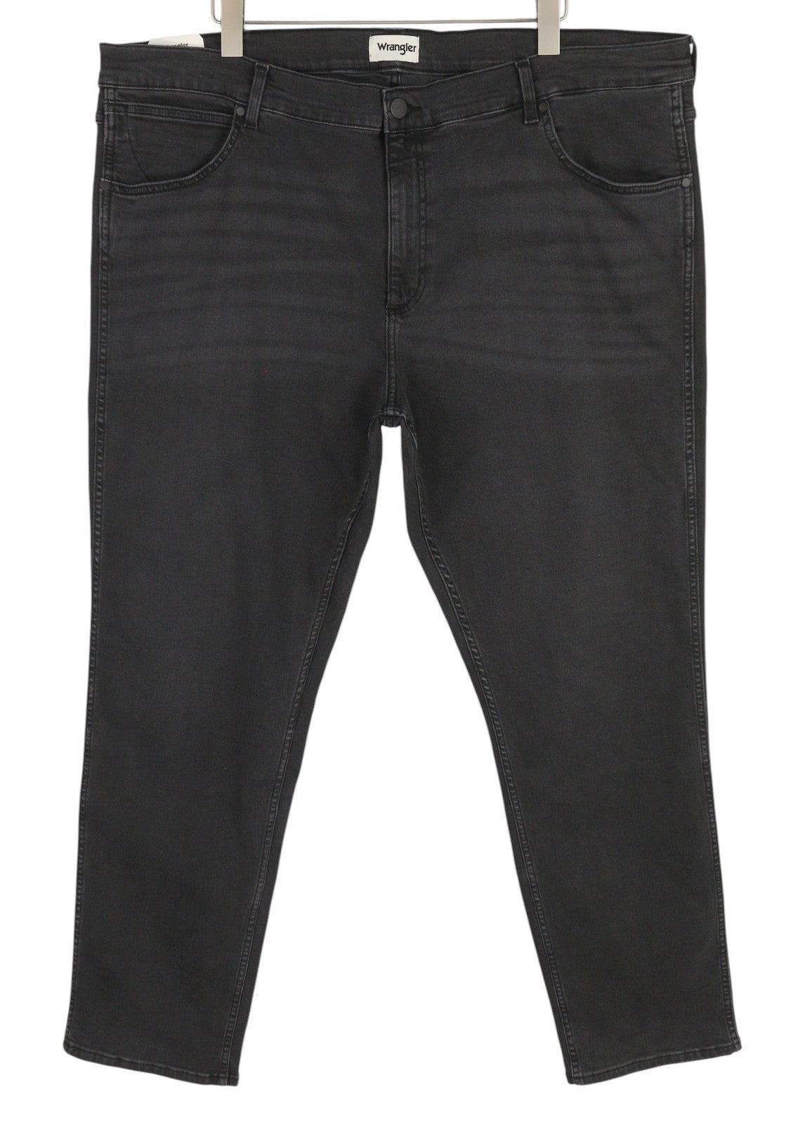 WRANGLER Greensboro Men's Jeans W46/L34 Black Wash Regular Straight Denim