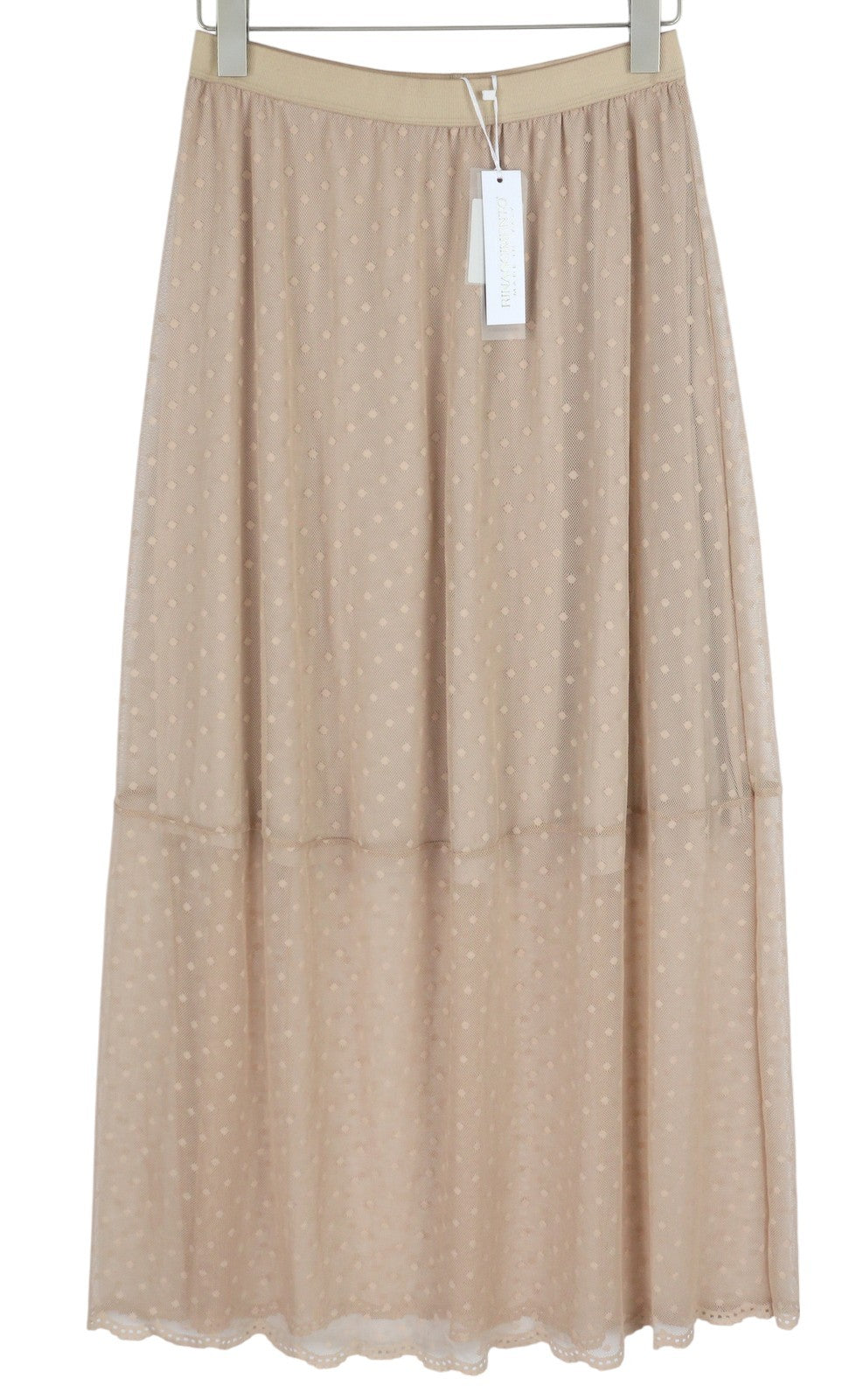 Beige Nylon Skirt