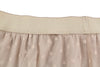 Beige Nylon Skirt
