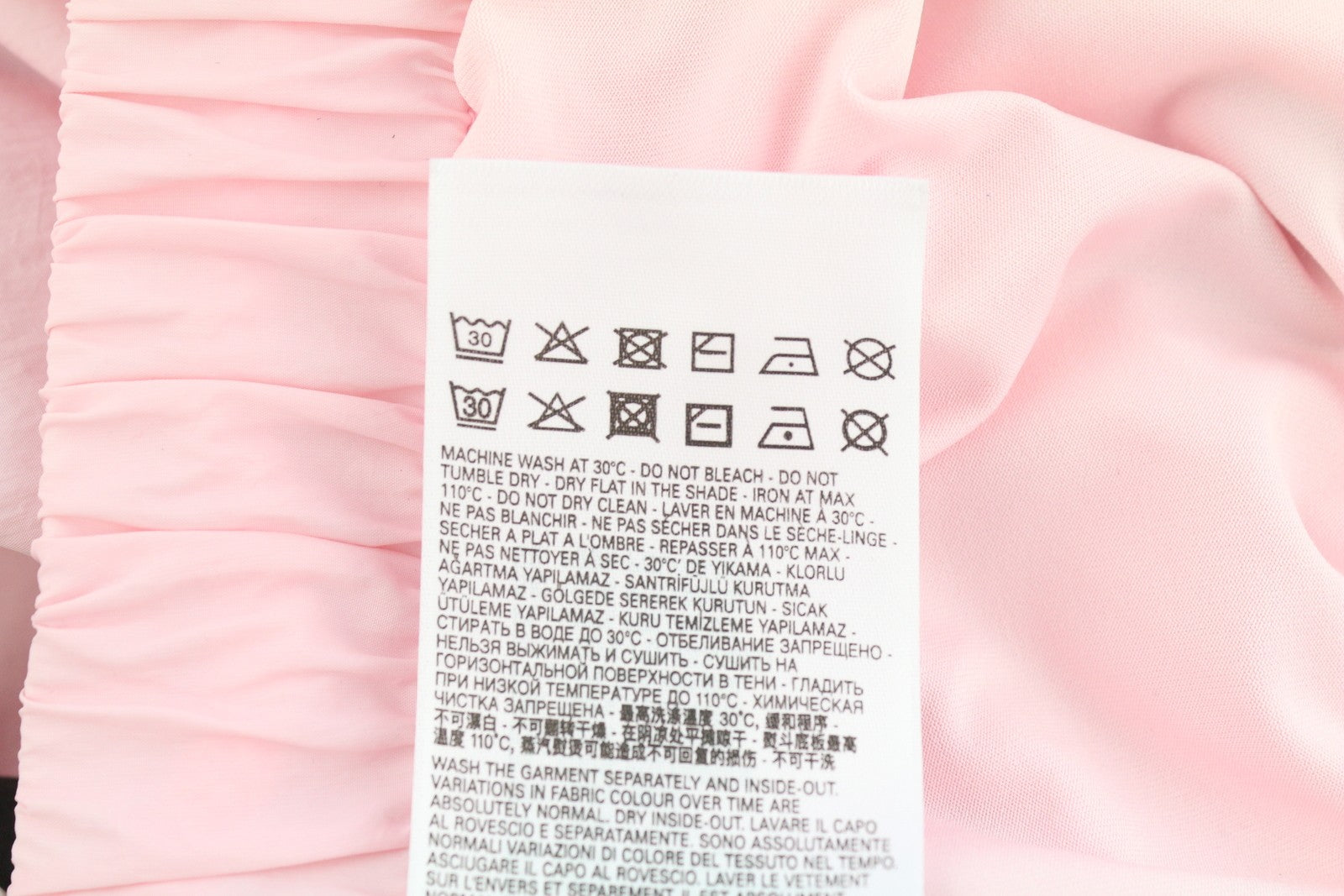 DIESEL Awwb-Eicy-Wt 12 Women's Shorts L Pink Elastic Waist Sports Logo