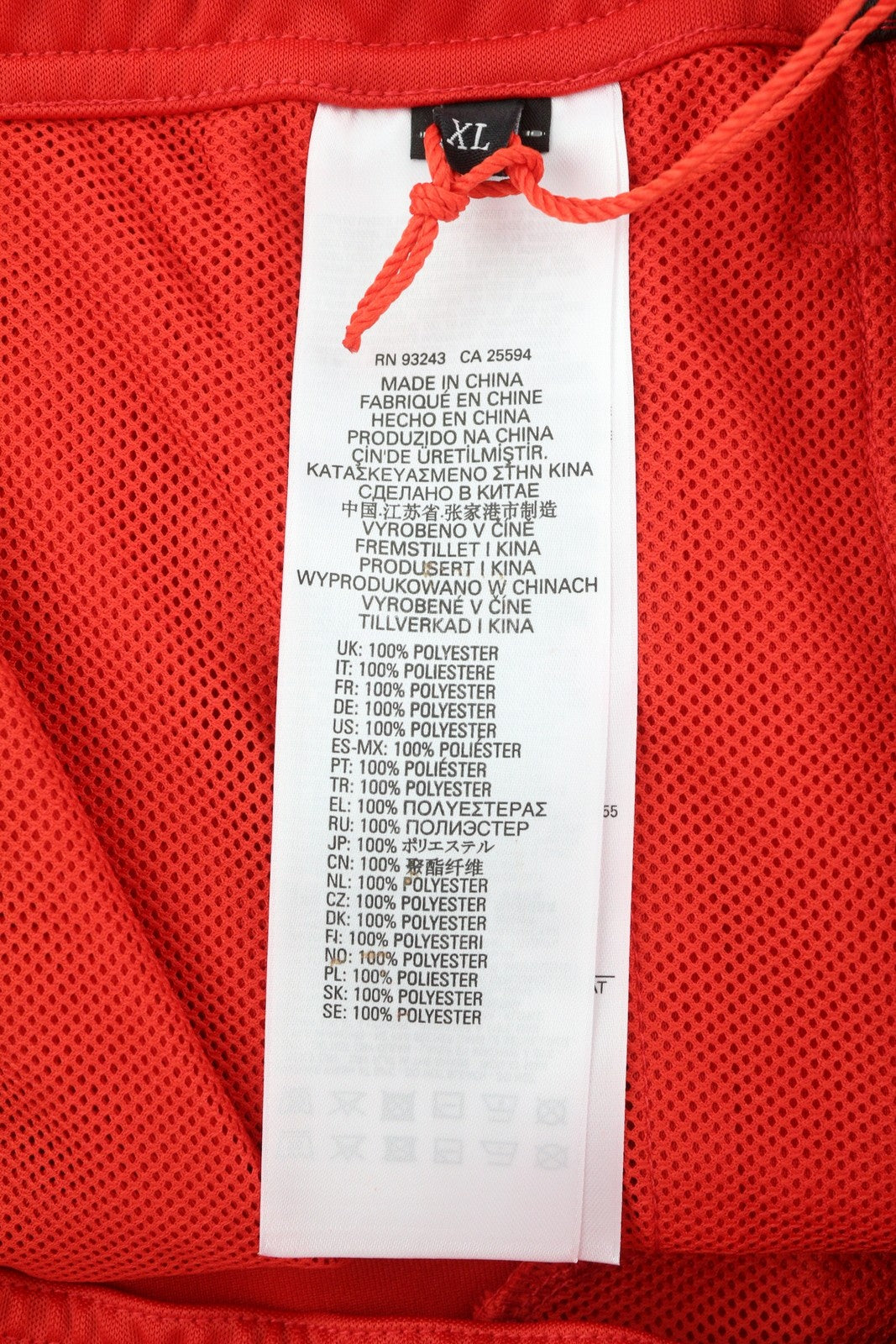 DIESEL Amsb-Stadiom-Wt13 Men's Shorts XL Red 55DSL Track Drawcord Waist