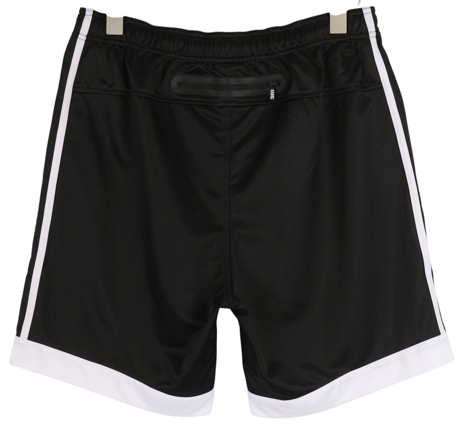 DIESEL Amsb-Stadiom-Wt13 Men's Shorts L Black 55DSL Track Elastic Logo