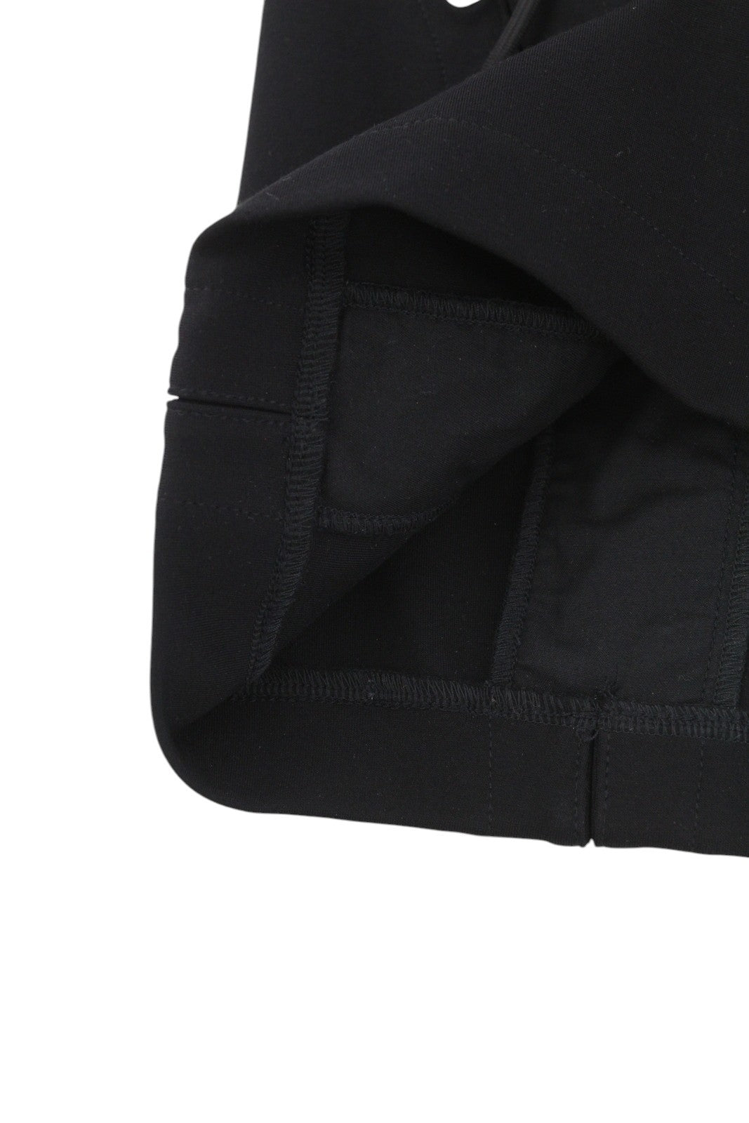 DIESEL O-Fujo 0JASB Women's Skirt W24 Black Stretch Fitted Silver Detail