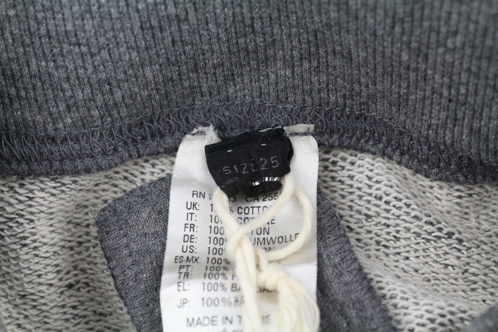 DIESEL O-Vita Women's Skirt W25 Grey Melange Fitted Pencil Zip Detail