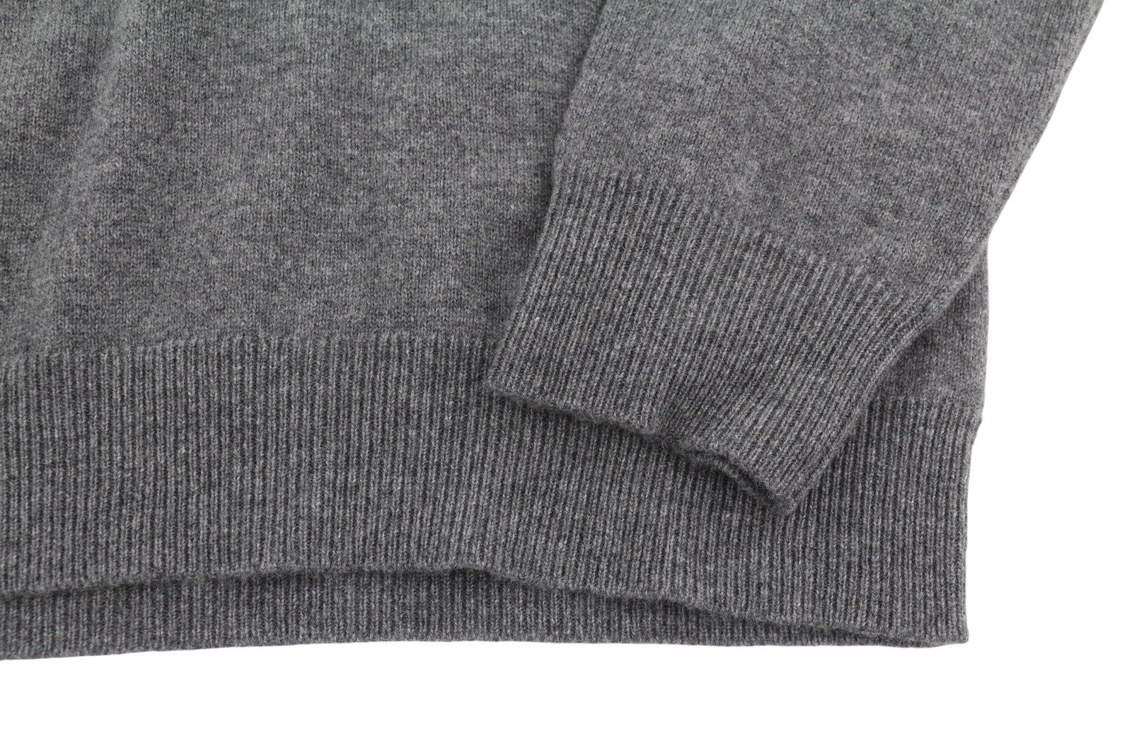 GANT Superfine Lambswool C-Neck Women Jumper M Dark Grey Melange Knit Pullover