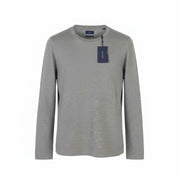 GANT Fine Merino Crew Women Jumper XL Grey Melange Tight-Knit Pullover