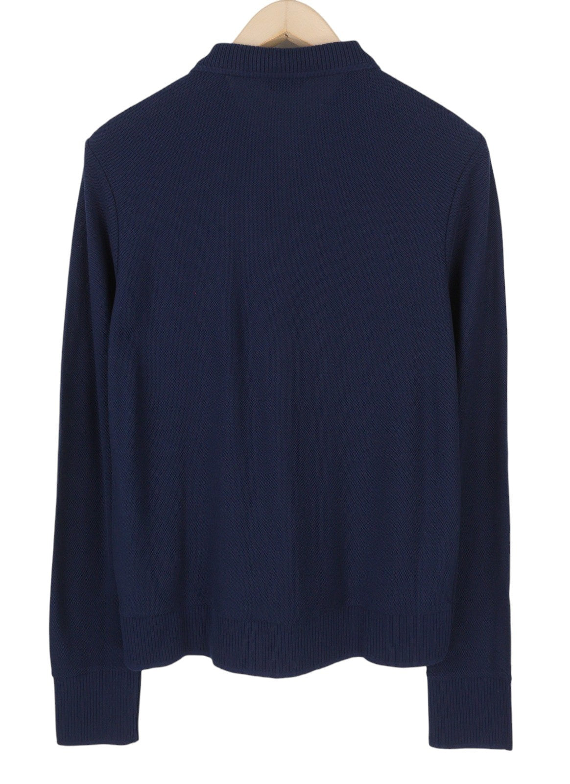 GANT Crown Embroidered Polo Pique Women Jumper XL Evening Blue Embroidered Polo