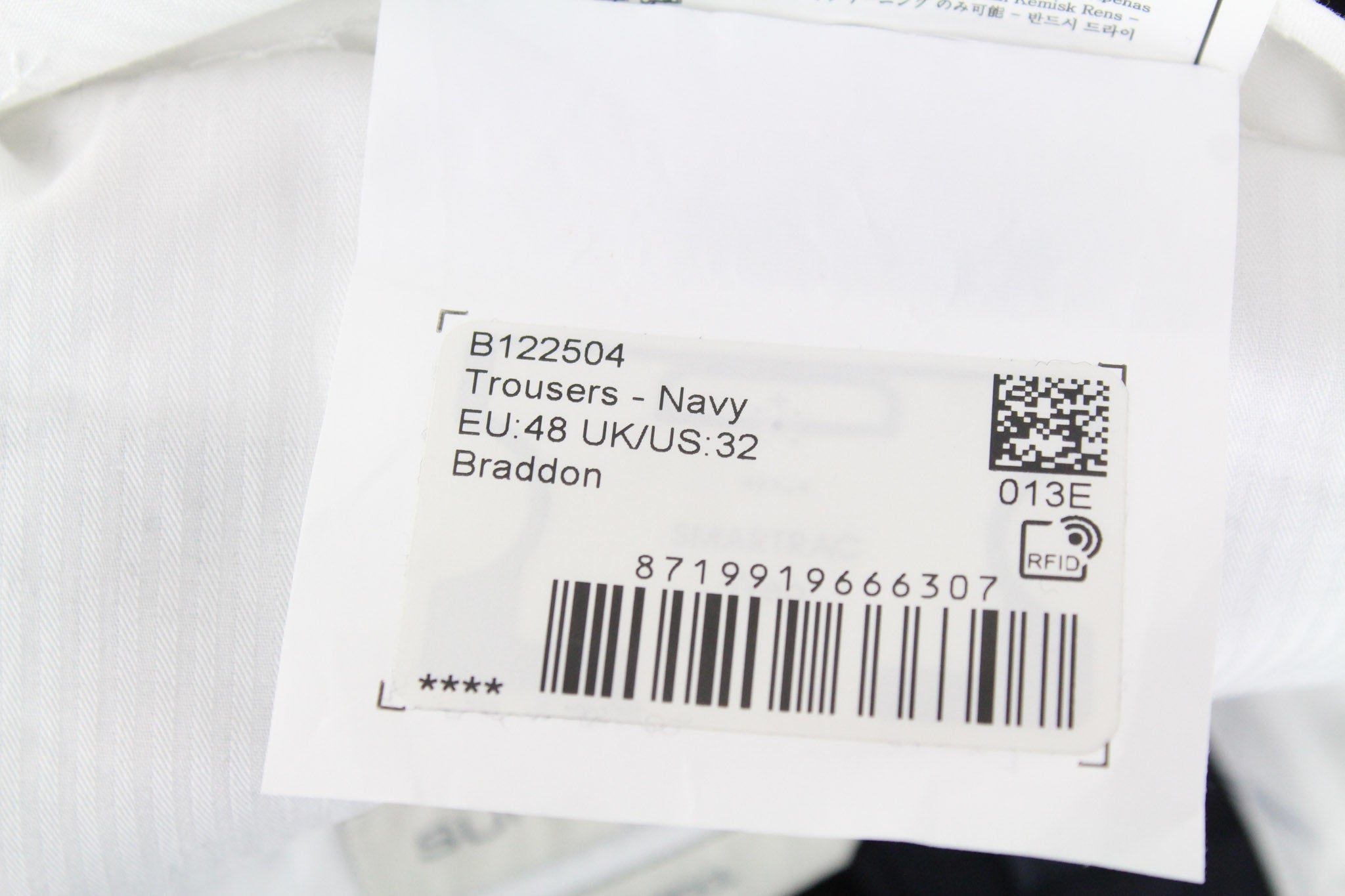 SUITSUPPLY Sienna Men's Navy UK38R Wool 2-Piece Suit Single Breasted Classic