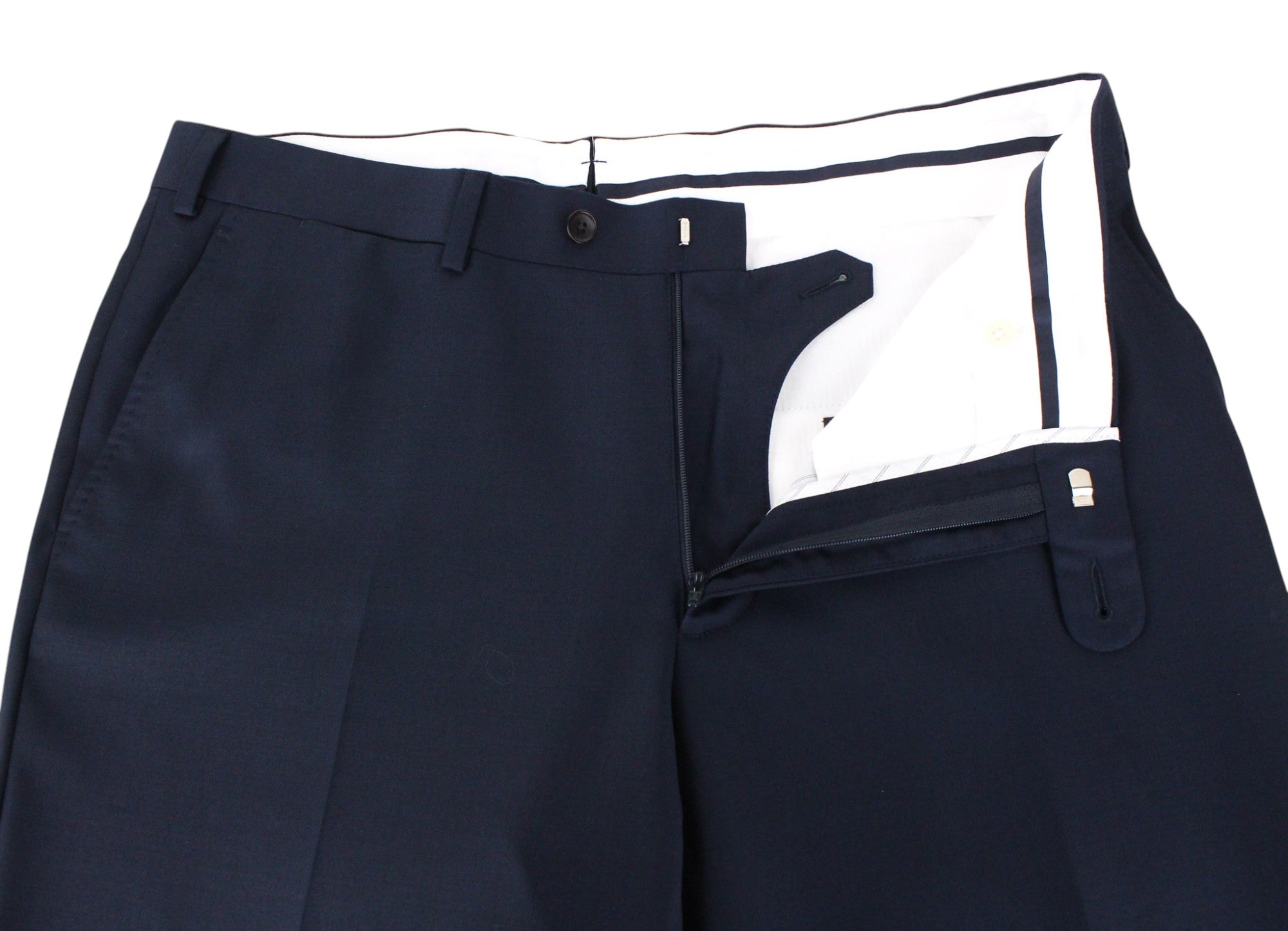 SUITSUPPLY Lazio Men's UK42S Slim Formal Suit Super 110's Blue Wool 2-Piece