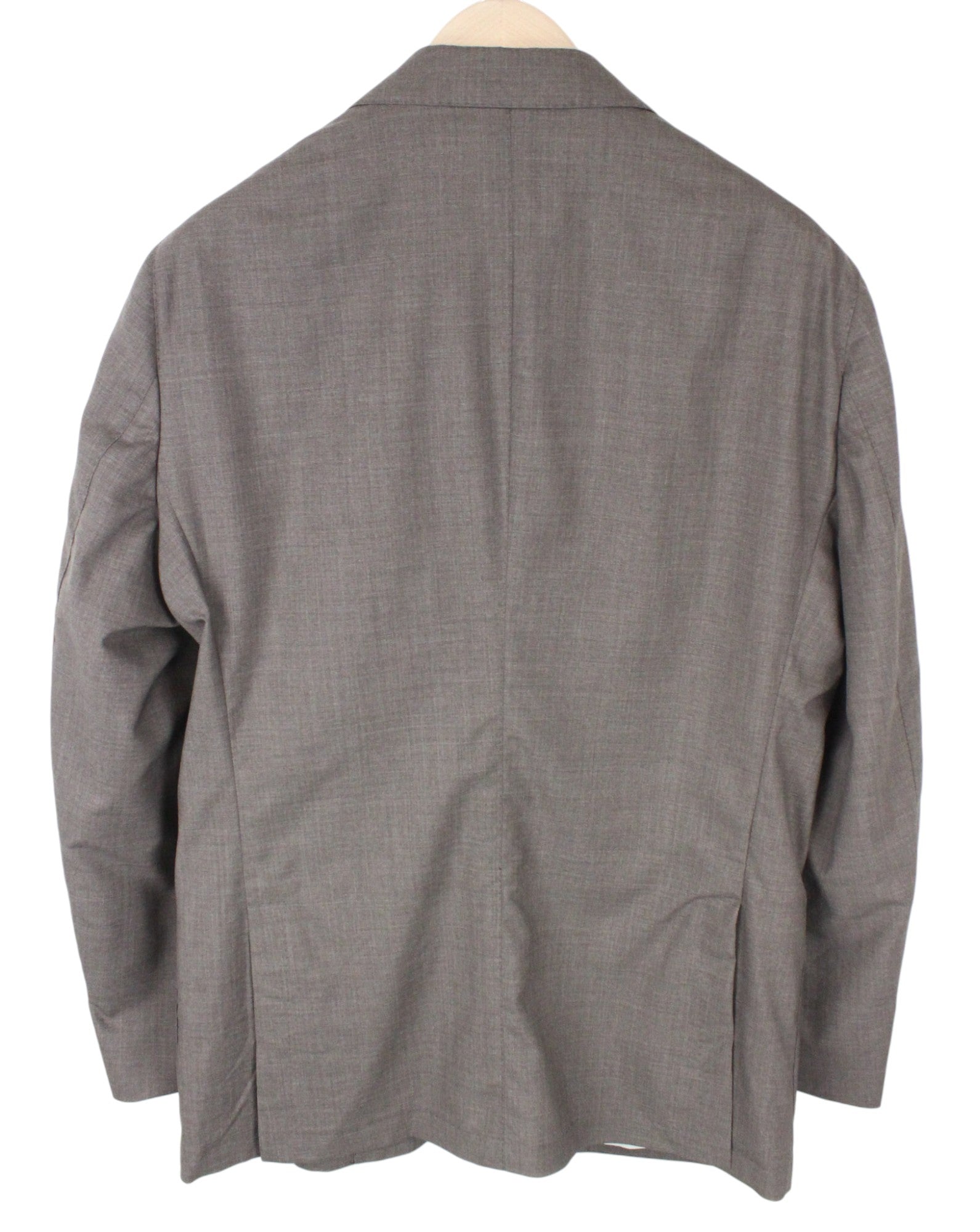 SUITSUPPLY Havana Patch Men's Suit UK42R Super 120's Brown Wool Slim Cut