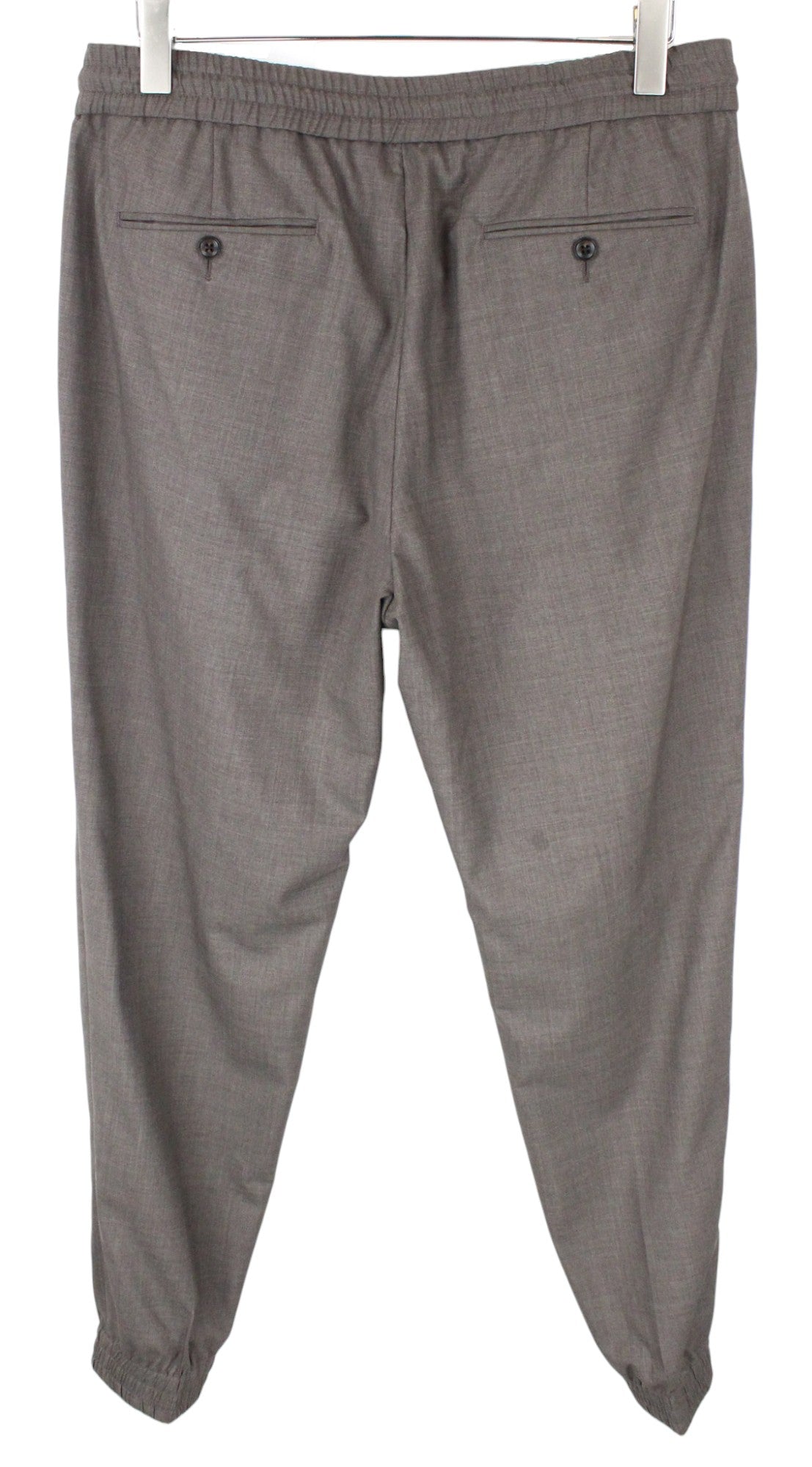 SUITSUPPLY Havana Patch Men's Suit UK42R Super 120's Brown Wool Slim Cut