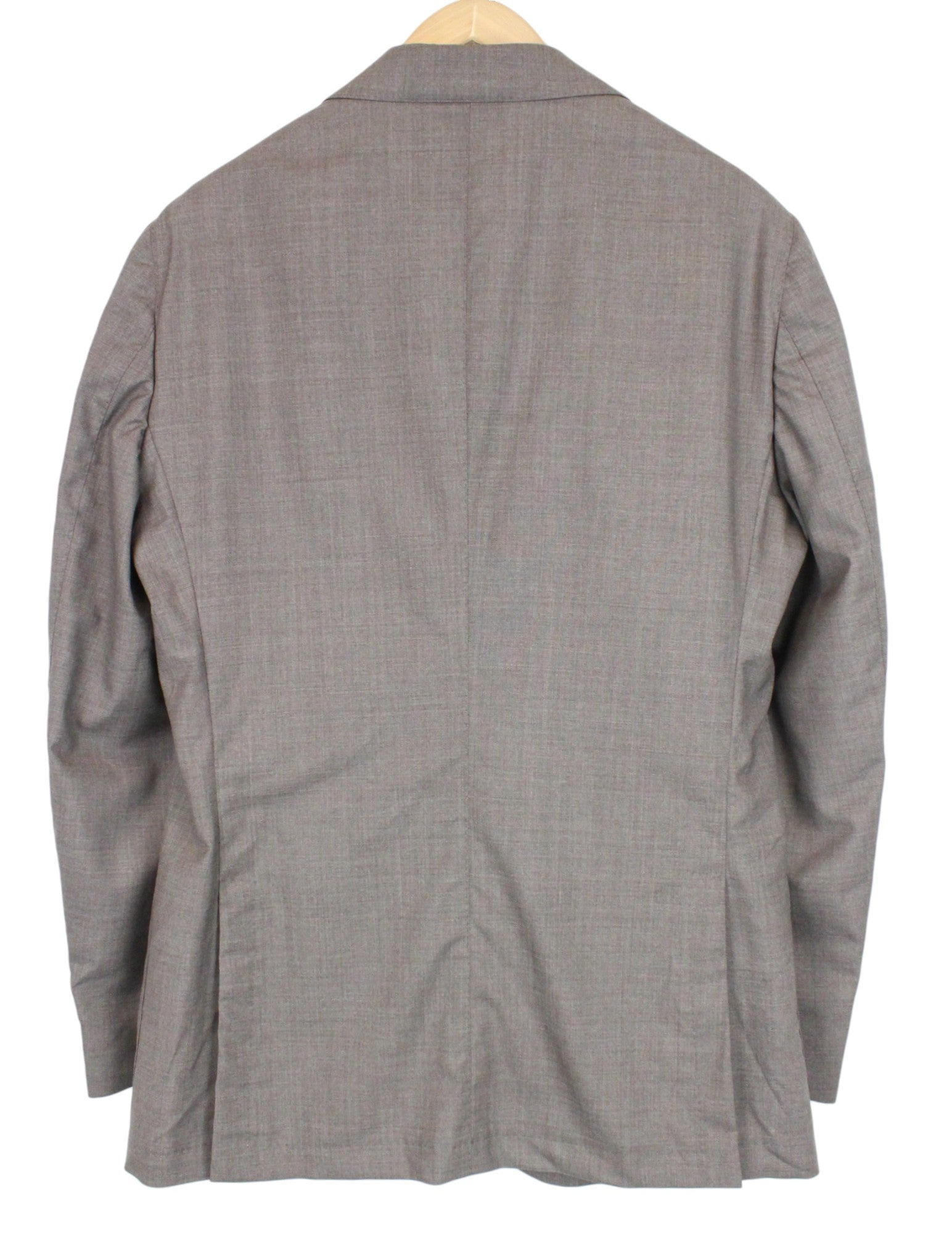 SUITSUPPLY Havana Patch Men's Suit UK40R Wool S120s Light Brown Slim 2 Piece