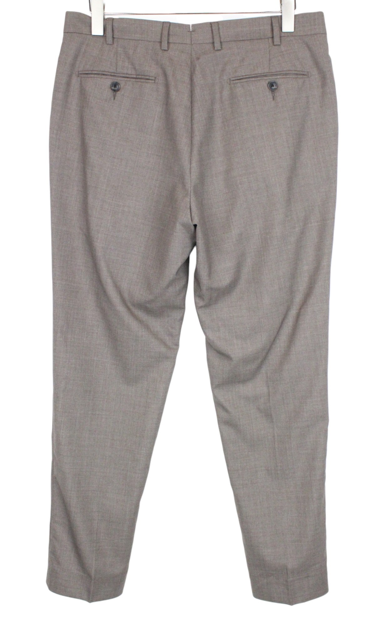 SUITSUPPLY Havana Patch Men's Suit UK40R Wool S120s Light Brown Slim 2 Piece