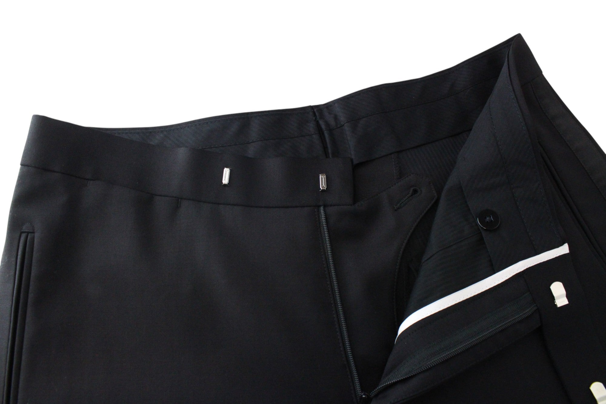 SUITSUPPLY La Spalla Men's Suit UK36R Navy Wool 3 Piece Single Front