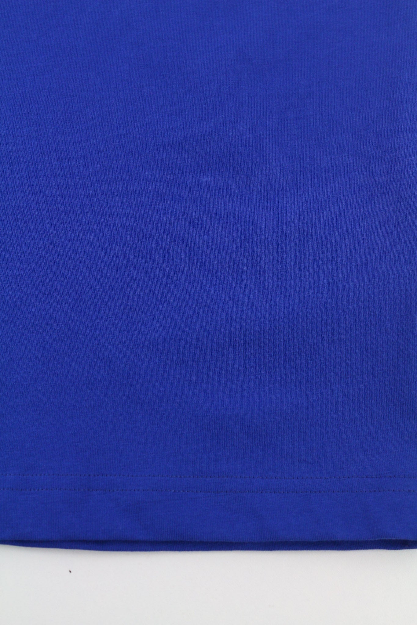 JOHN RICHMOND vyriški marškinėliai M mėlyni apvalia apykakle geltoni trumpomis rankovėmis visiems sezonams