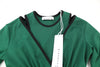 Green Polyester Dress