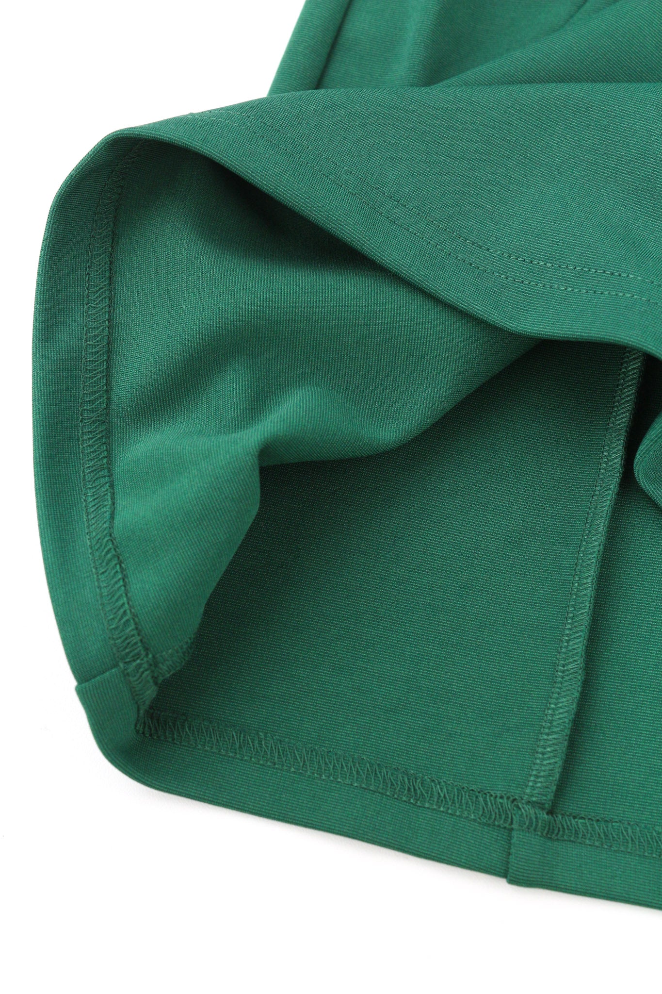 JOHN RICHMOND moteriška suknelė S žalia su iškirpte ir logotipu ilgomis rankovėmis 