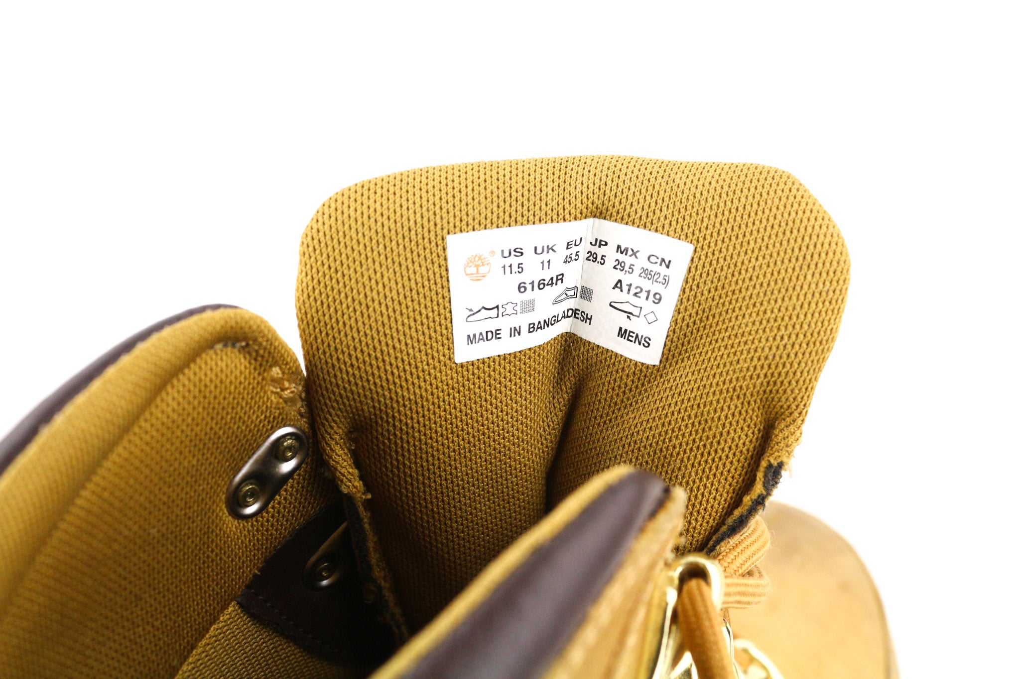 TIMBERLAND 6164R-A2519 vyriški batai EU45/45.5 rudi odiniai aukštakulniai 