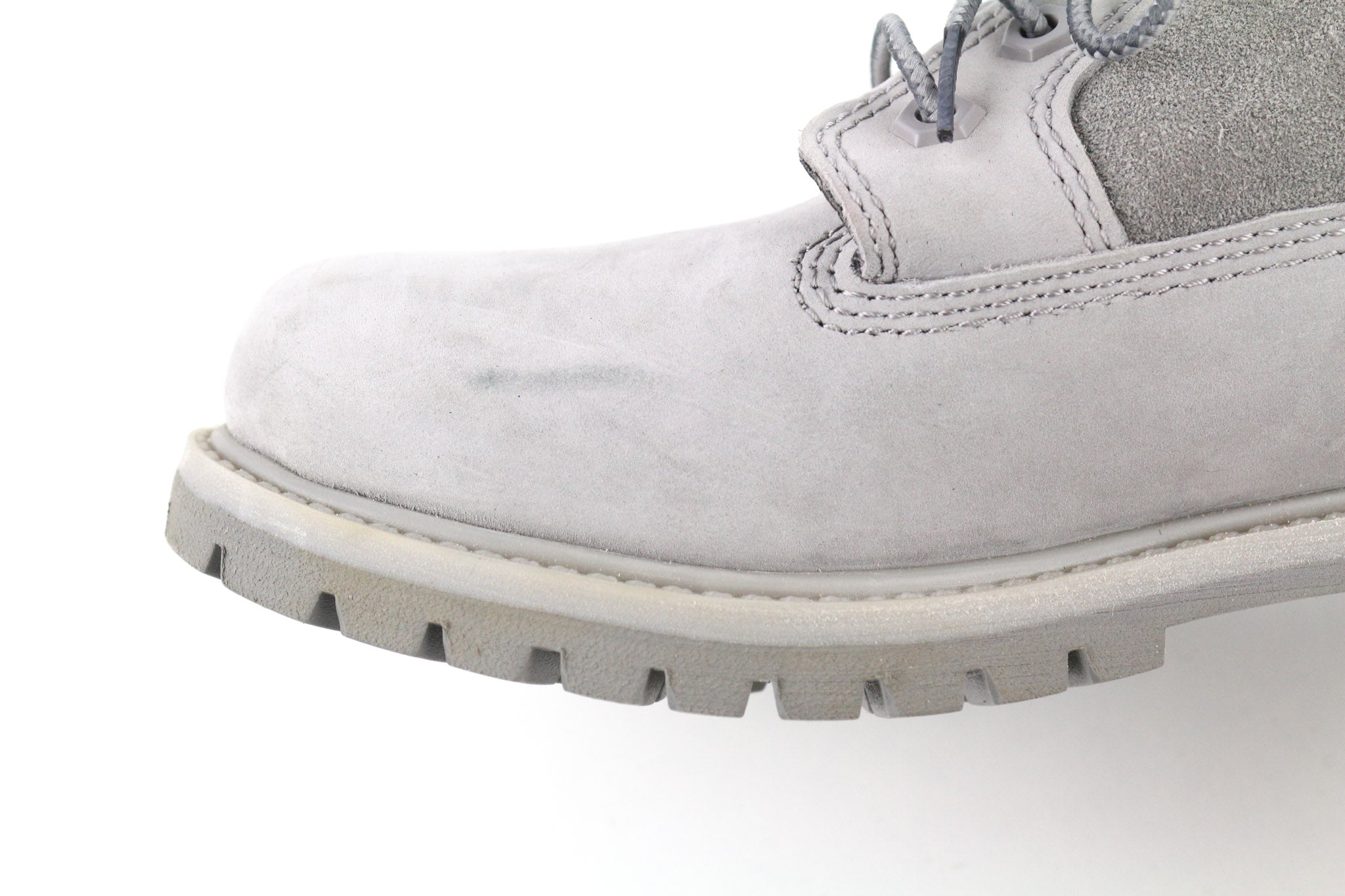 TIMBERLAND A1GYX-A3198 moteriški batai EU37.5/38 pilki odiniai aukštakulniai 