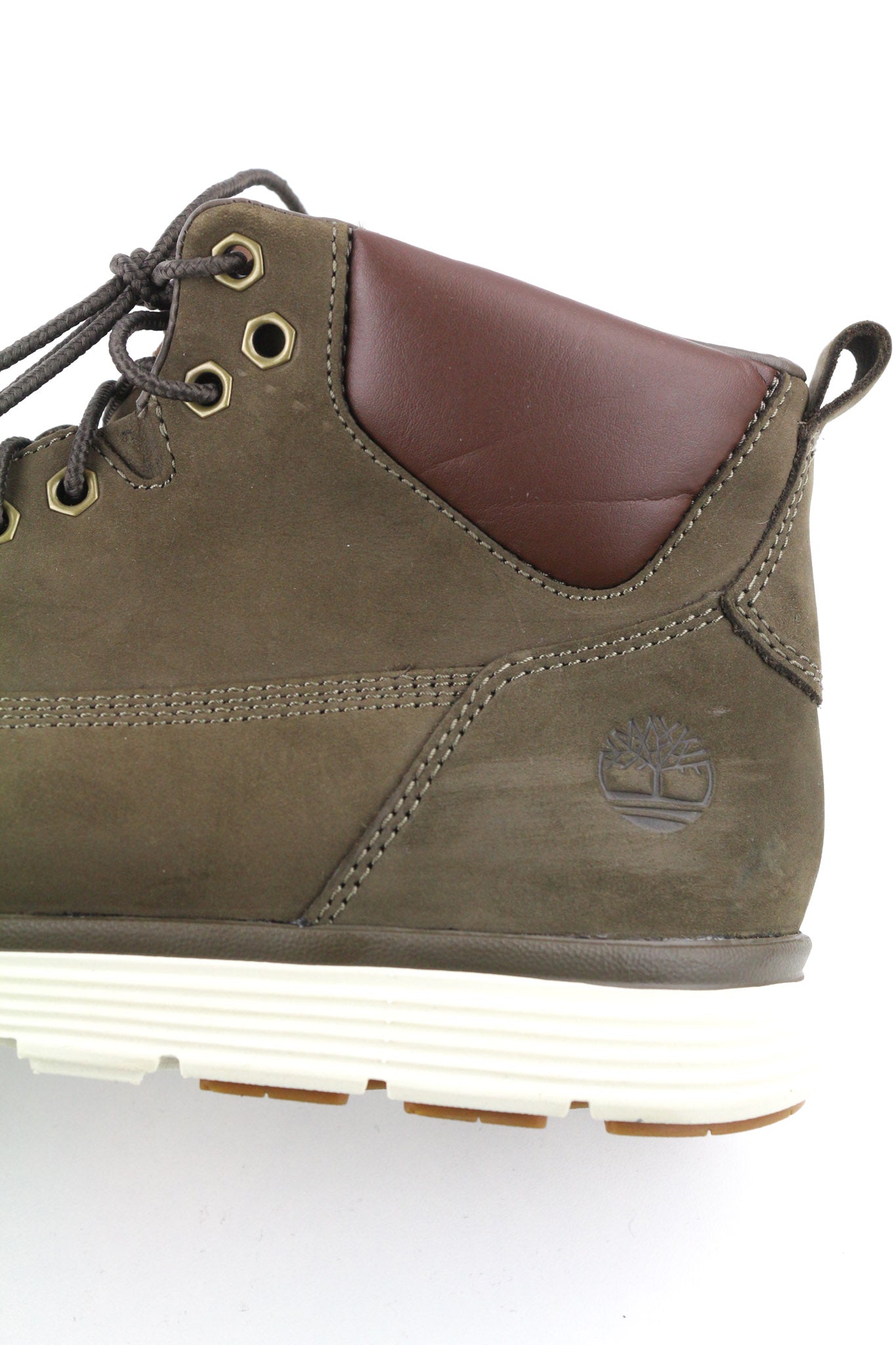 TIMBERLAND A2DNF-A6246 Men's Shoes EU43.5/44 Khaki Leather High-Top