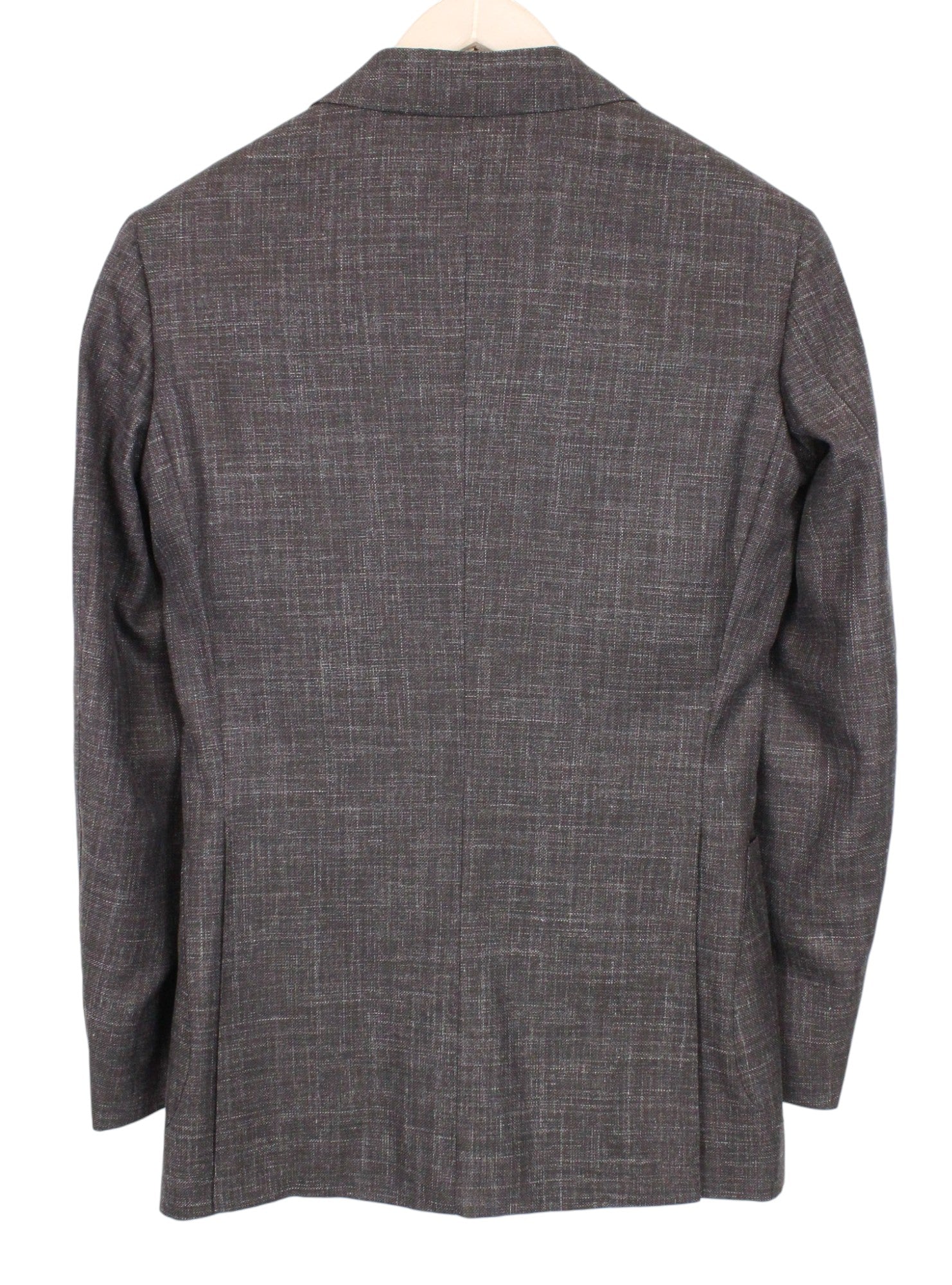 SUITSUPPLY La Spalla Men's UK30R Suit Classic Wool Silk Linen Brown 2 Piece