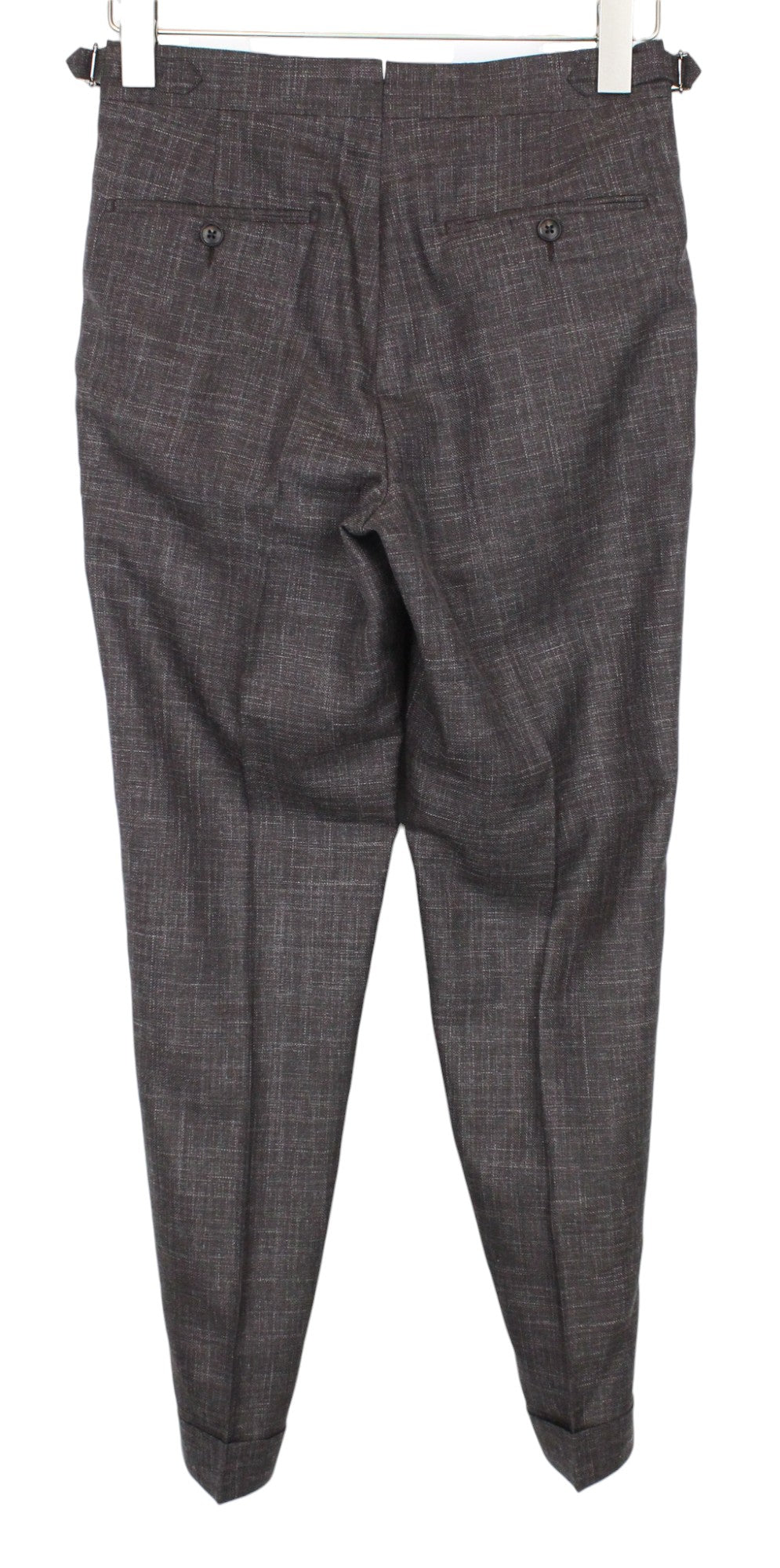 SUITSUPPLY La Spalla Men's UK30R Suit Classic Wool Silk Linen Brown 2 Piece