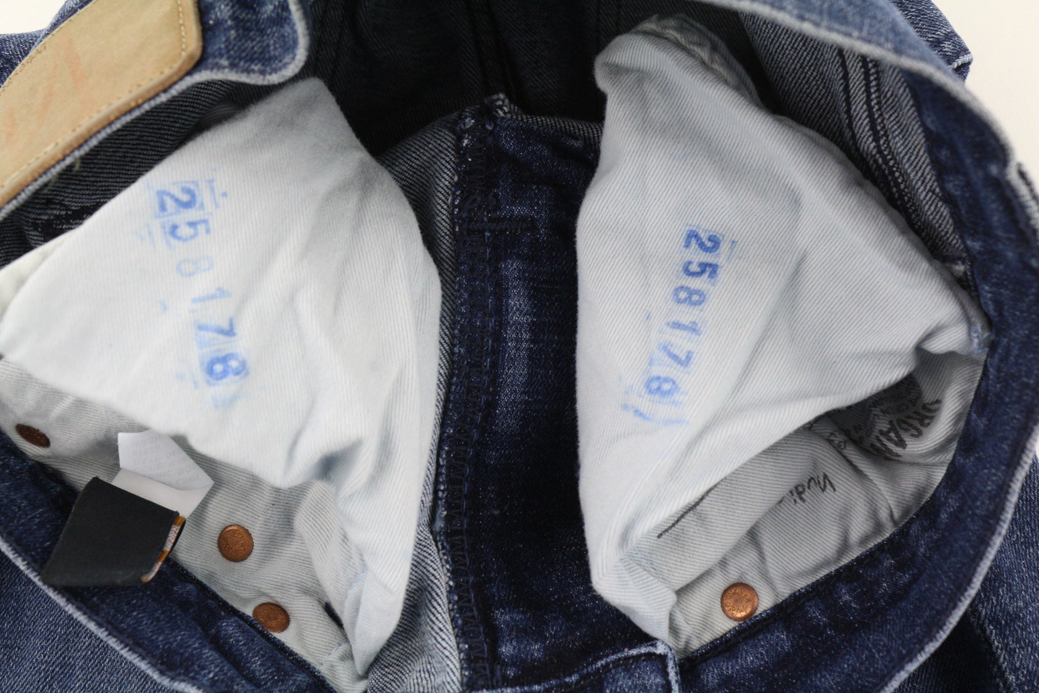 NUDIE JEANS Skinny Lin vyriški džinsai W28/L30 Tight Stretch mėlyni skalbti 