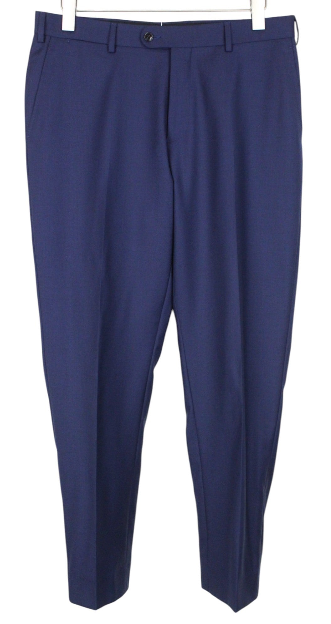 SUITSUPPLY La Spalla Suit UK42S Blue 3-Piece Slim Fit Wool Perennial Men's