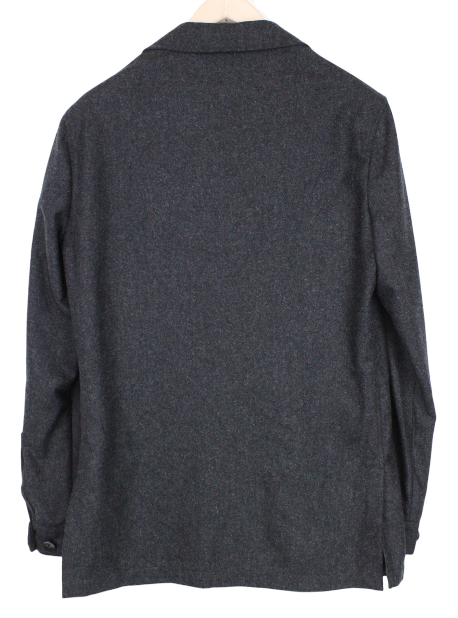 SUITSUPPLY Greenwich Suit UK36R Slim Grey Wool Flannel Circular 2-Piece Men