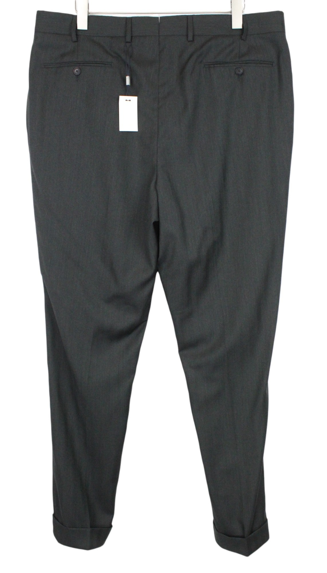 SUITSUPPLY Havana Tulip Suit UK50R Men's Green Wool S130 Slim Fit 3-Piece