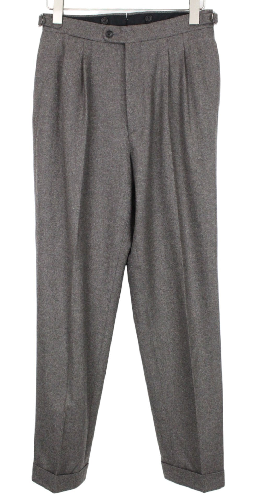 SUITSUPPLY La Spalla Men's Suit UK40R Brown Pure Wool Slim 2Pc Formal Melange