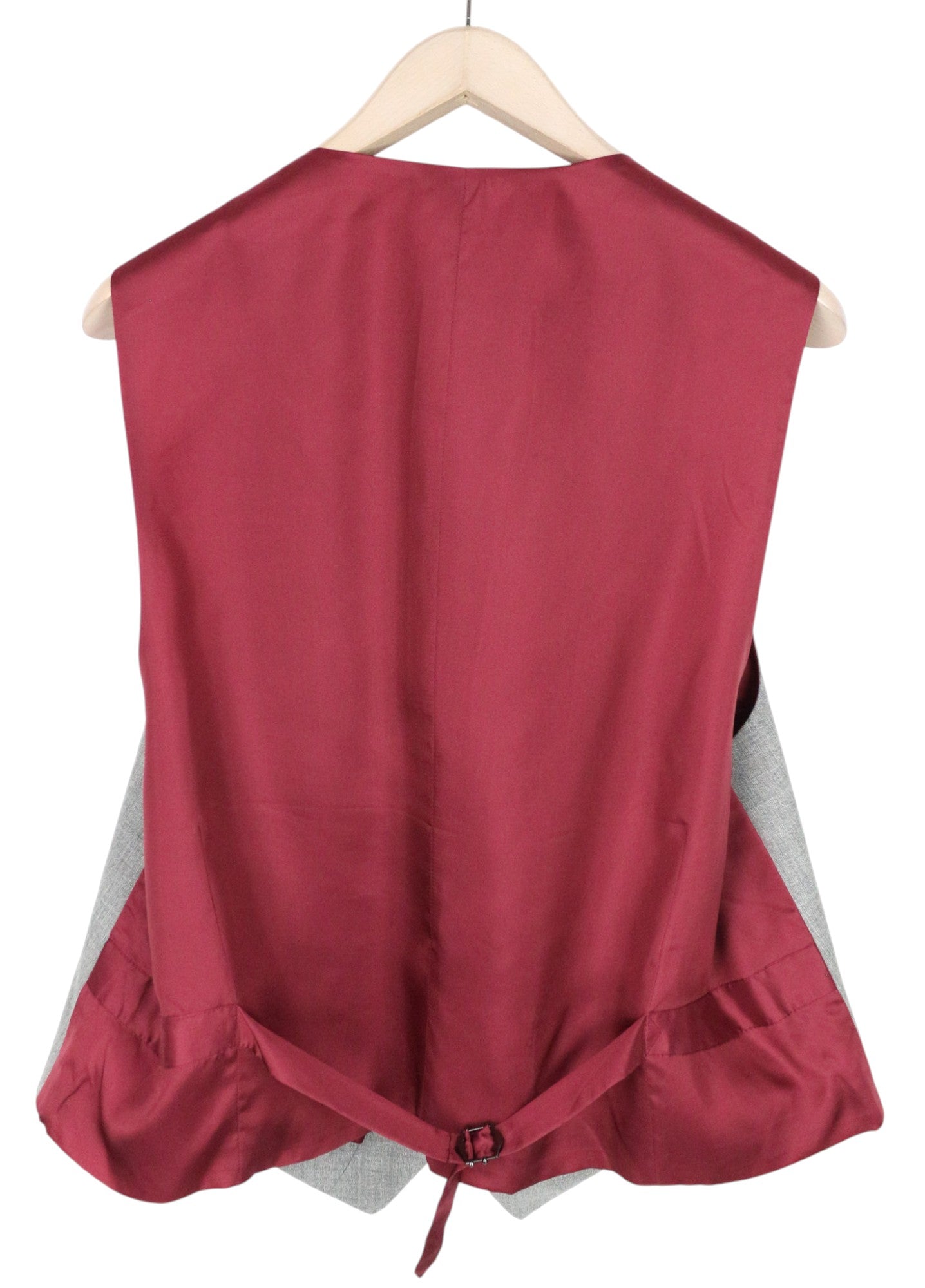 SUITSUPPLY La Spalla Men's Suit UK50S Grey Pure Wool 3-Piece Single-Breasted