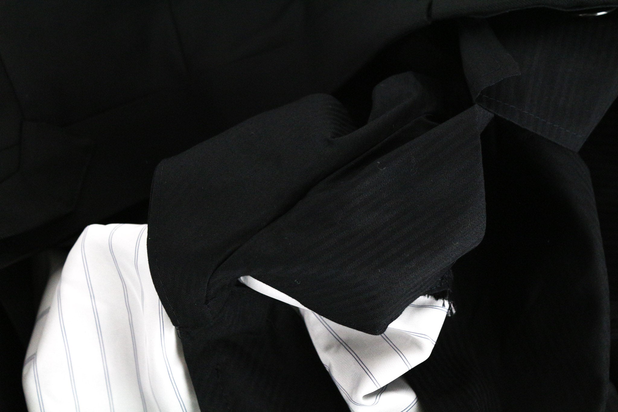 SUITSUPPLY Lazio Tuxedo Men's Suit UK46R Black Velvet Wool S110 Slim 3 Pc