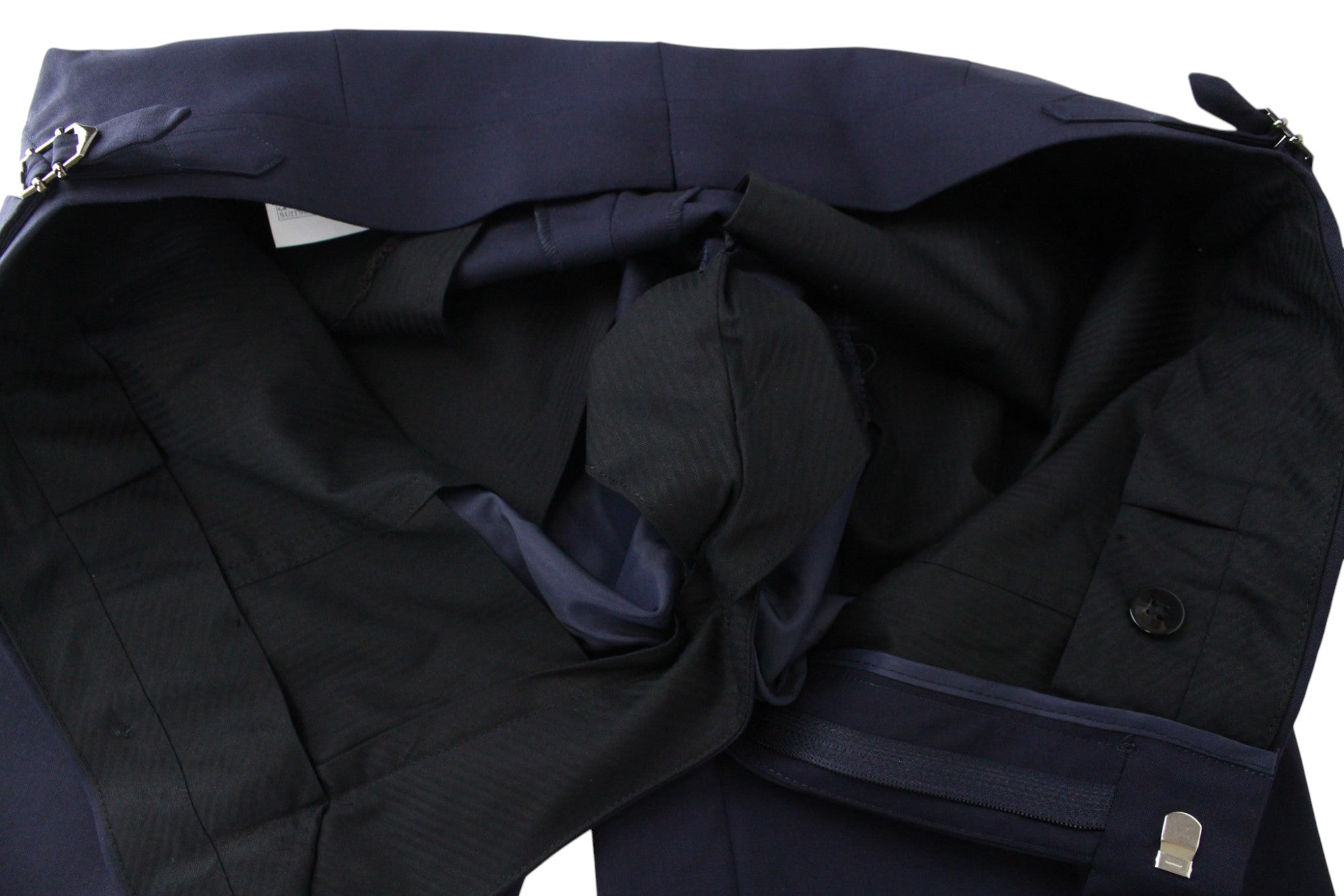 SUITSUPPLY La Spalla Suit UK38R Blue Wool Slim 2-Piece S120 Formal Men's Look