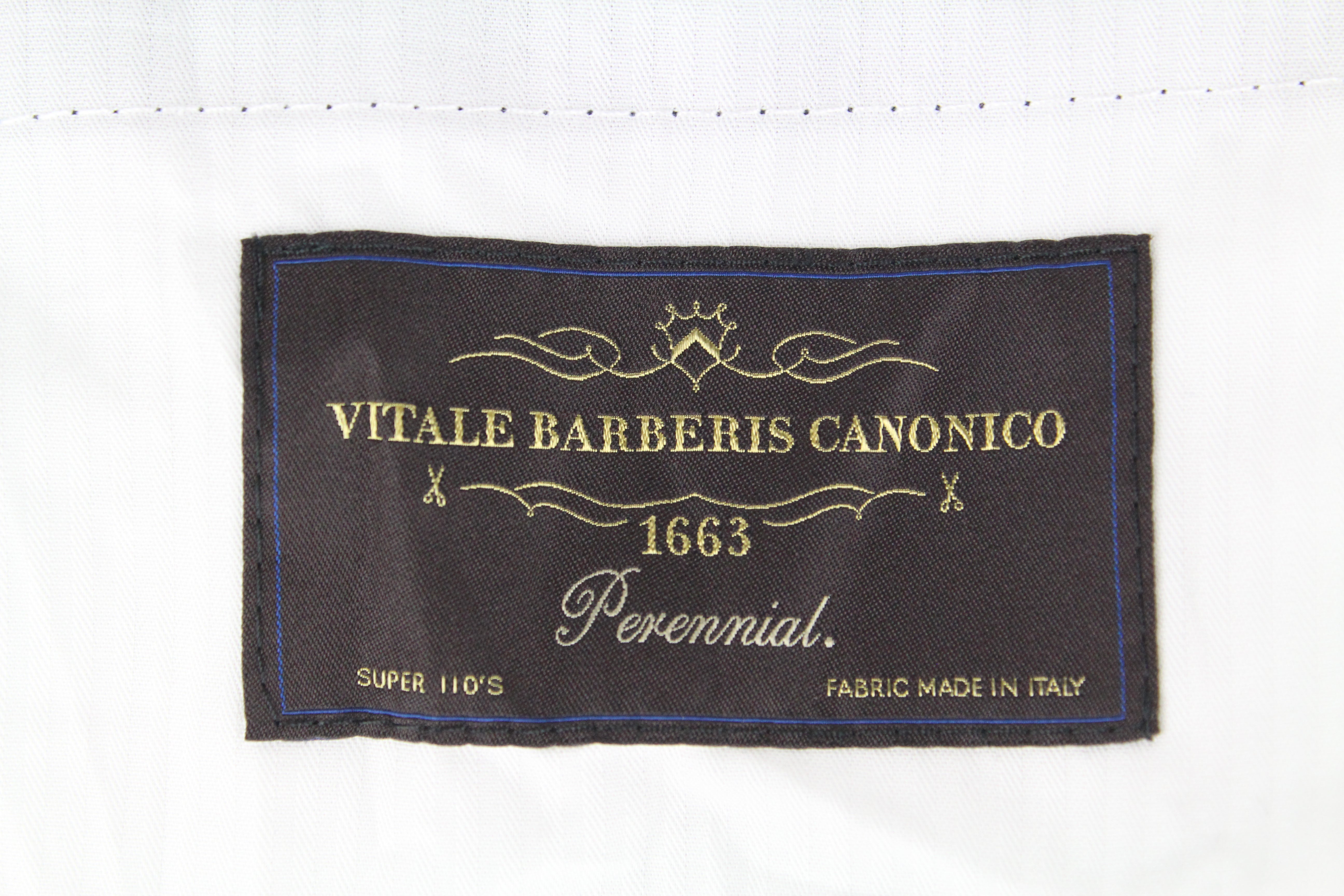 SUITSUPPLY Lazio SB Int. Men's UK32R Slim Wool 2 Piece Suit Dark Blue Lined