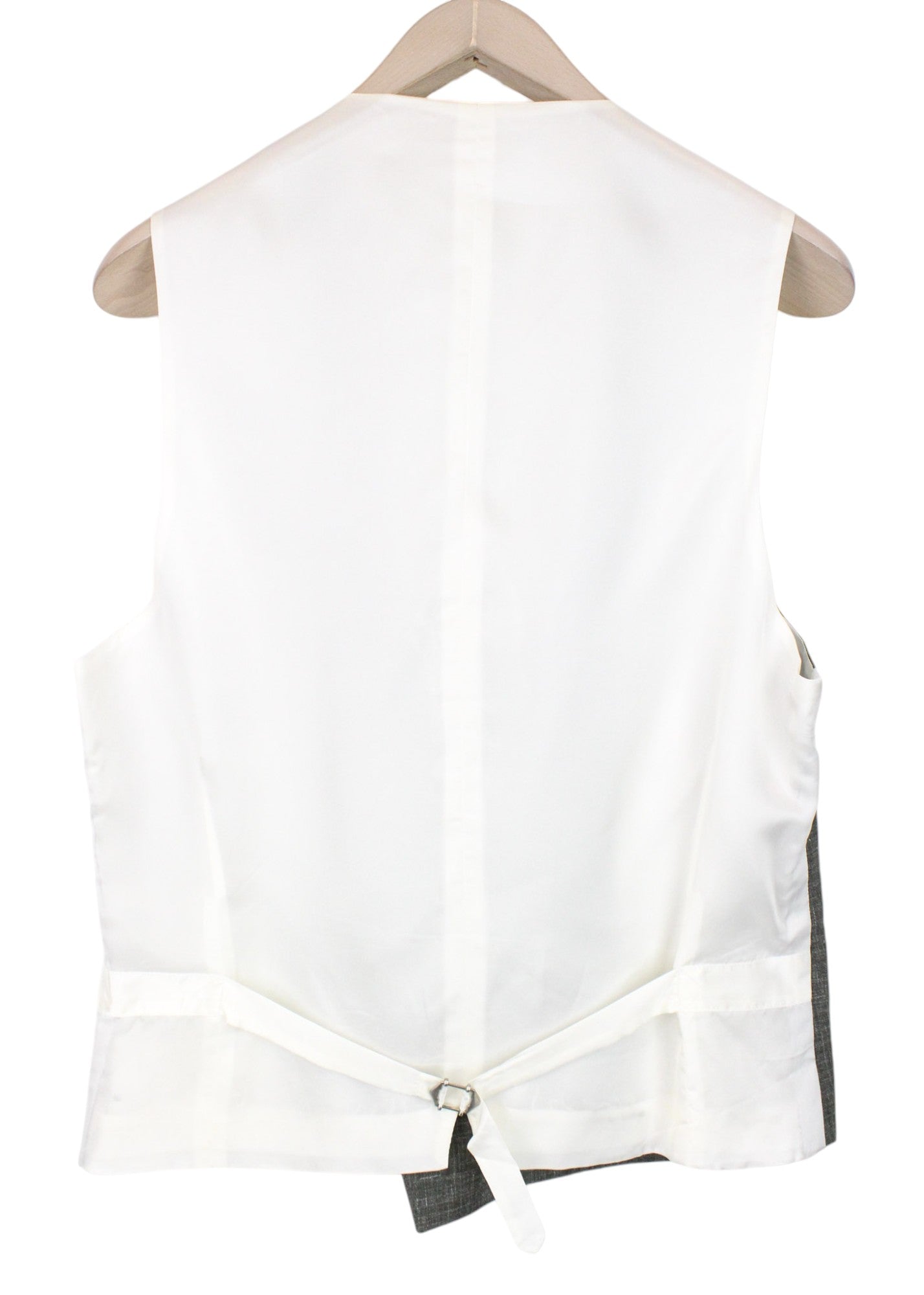 SUITSUPPLY Havana Suit UK40R 3-Piece Slim Melange Green Linen Wool Silk Men's