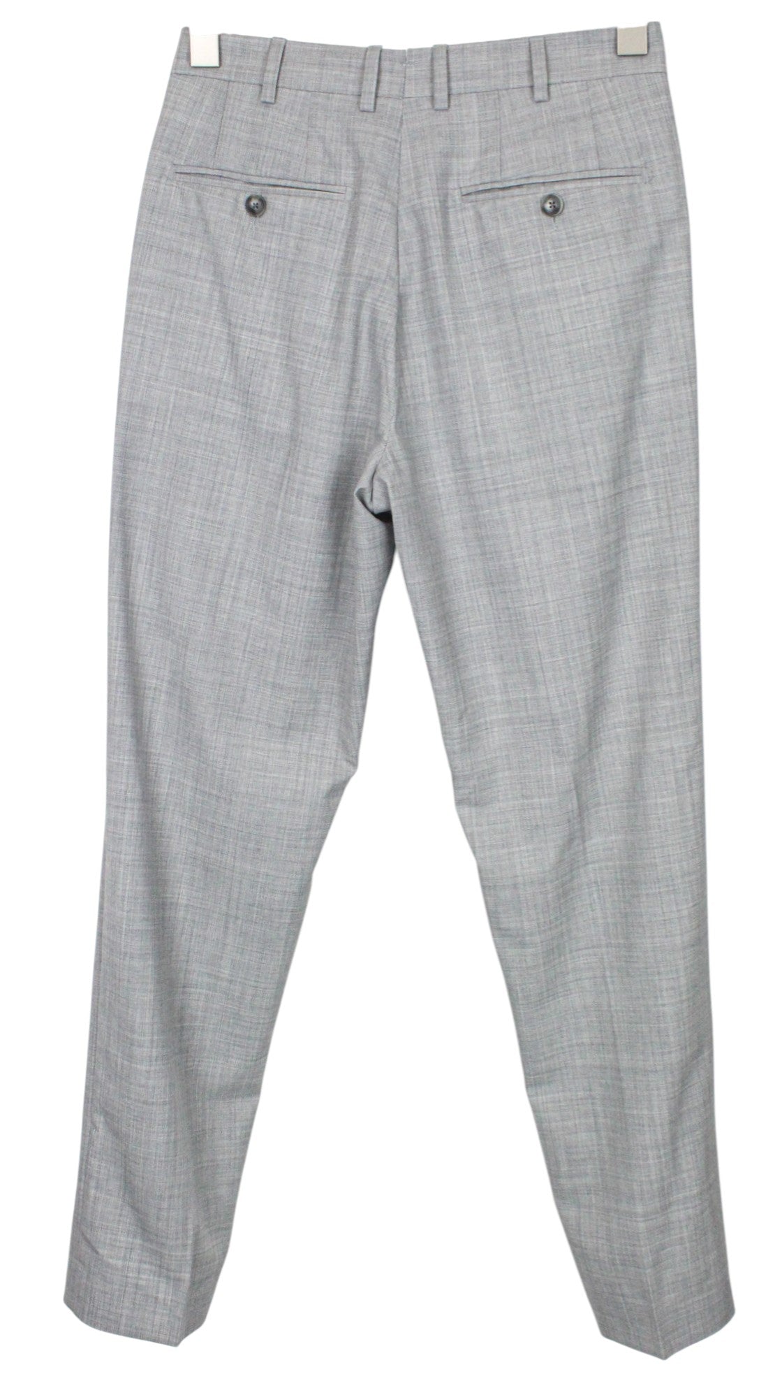 SUITSUPPLY La Spalla Men's Suit UK34R Grey Slim Pure Wool Melange S120s 2Piece