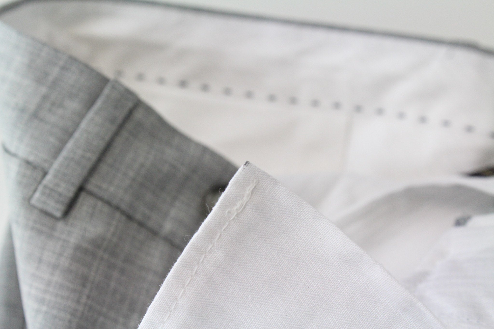 SUITSUPPLY La Spalla Men's Suit UK34R Grey Slim Pure Wool Melange S120s 2Piece