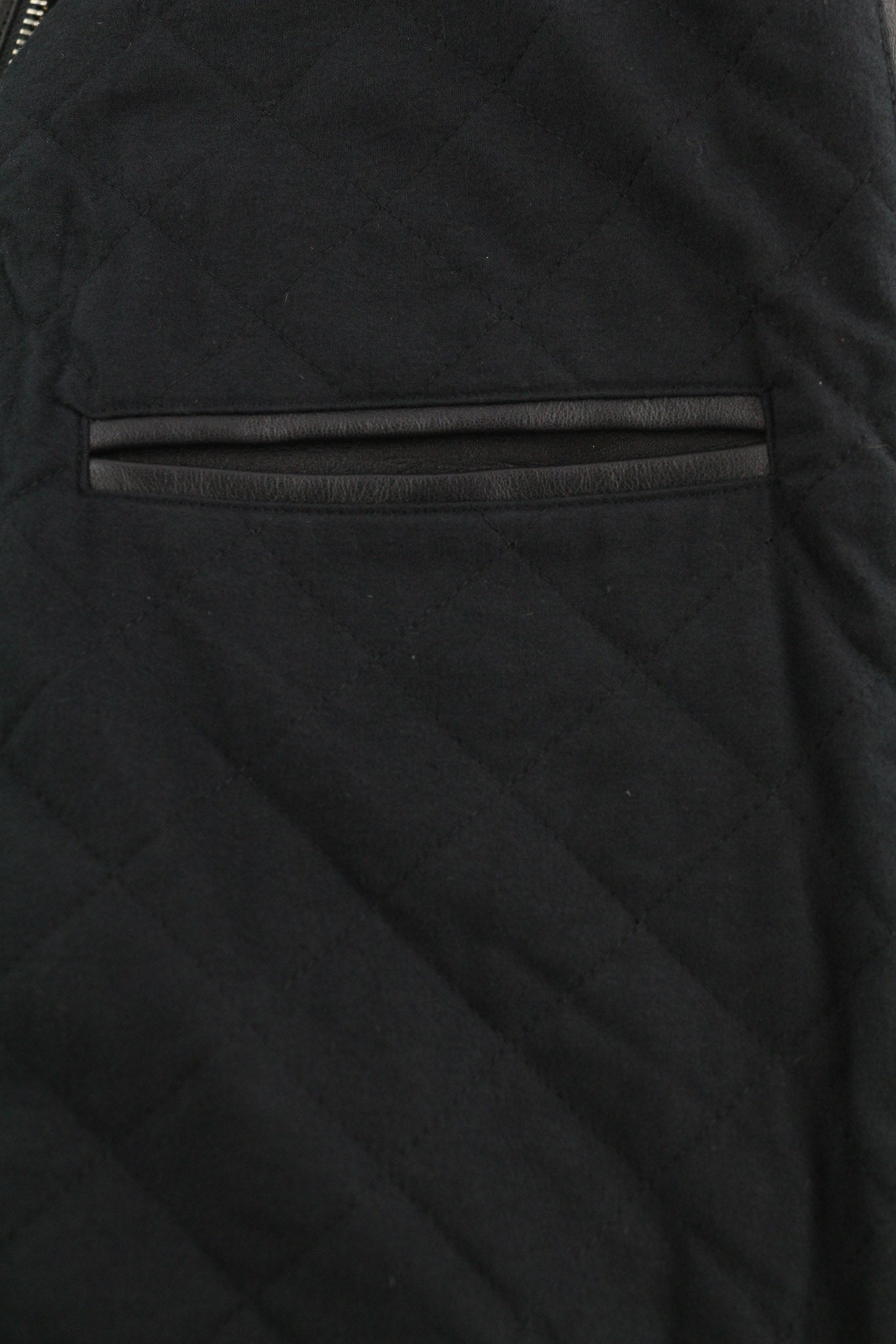 DIESEL L-Gilbert-Fur Mens Jacket XL Cowhide Leather Lambskin Collar RRP€1095