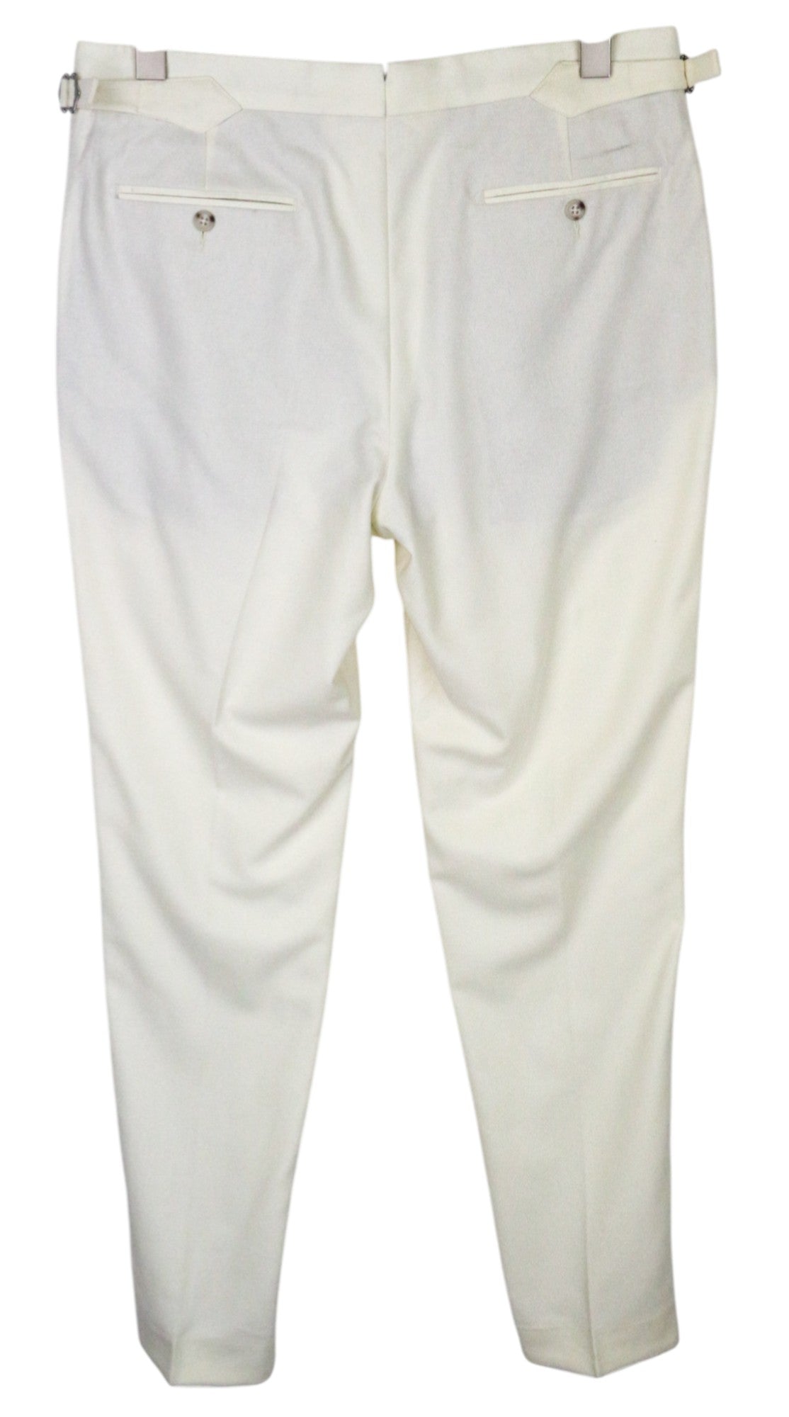 SUITSUPPLY Havana Men's Suit UK40R Off-White Slim Wool Single-Breasted 2-Piece