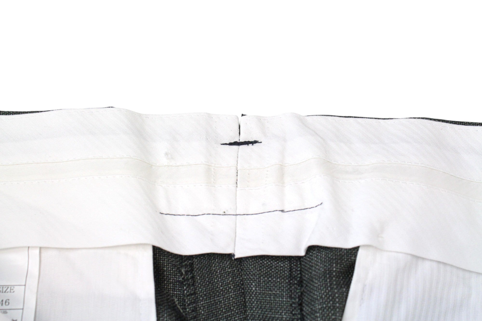 SUITSUPPLY La Spalla Men's Suit UK38R Green Wool Silk Linen Slim Melange Two