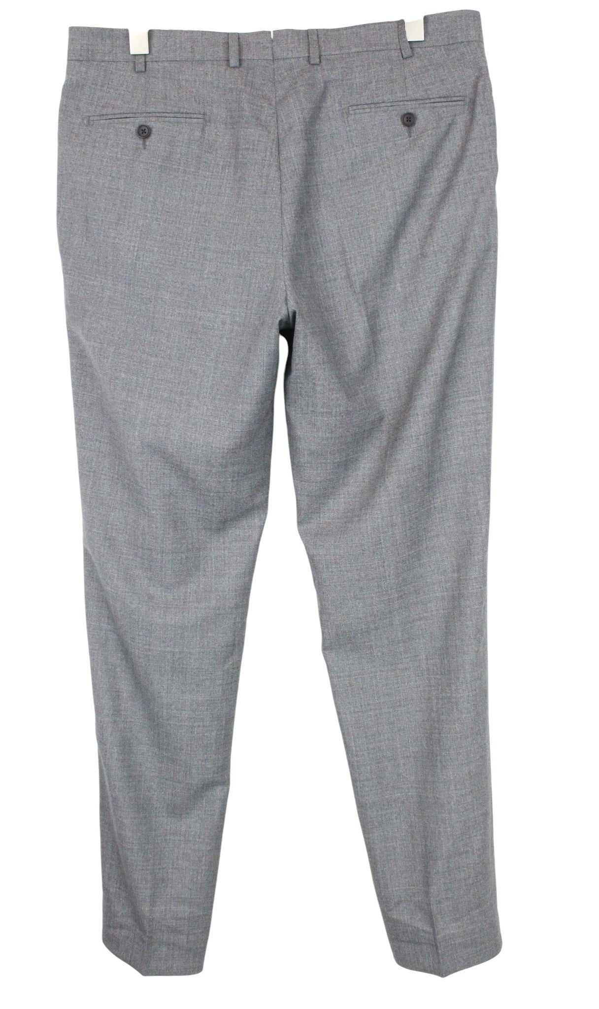 „SUITSUPPLY Lazio“ vyriškas pilkas vilnonis dviejų dalių kostiumas, UK44R, plonas, vienaeilis, oficialus 