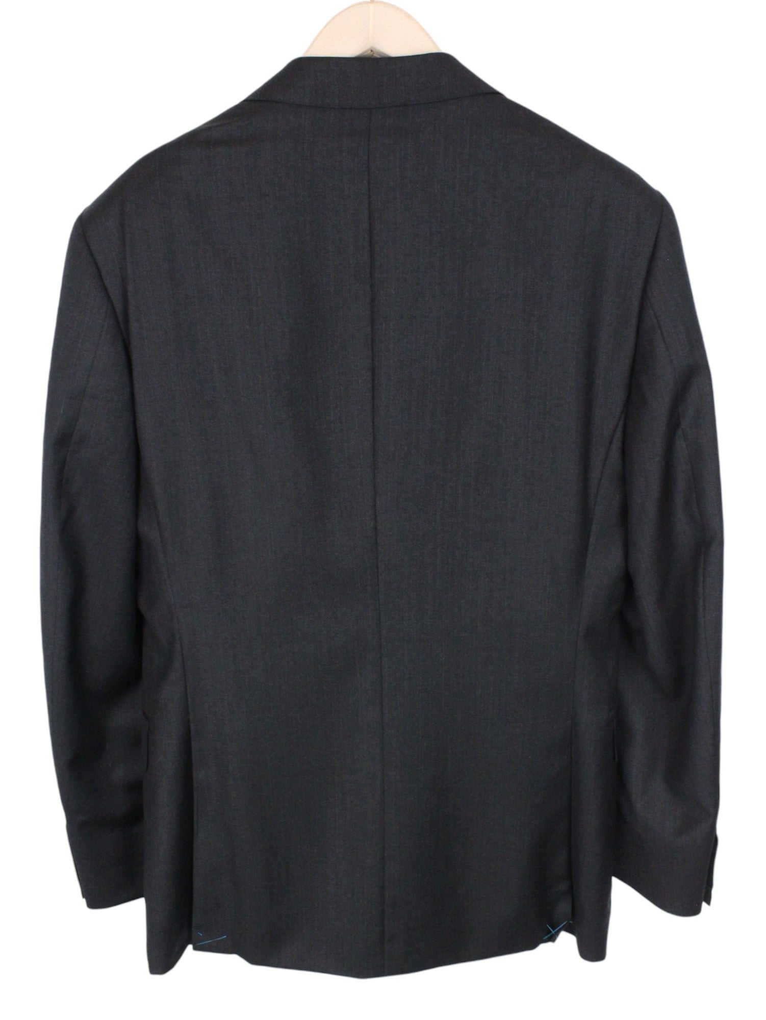 SUITSUPPLY Napoli Men's UK38L Grey Super 110's Wool 2Pc Suit Classic Fit