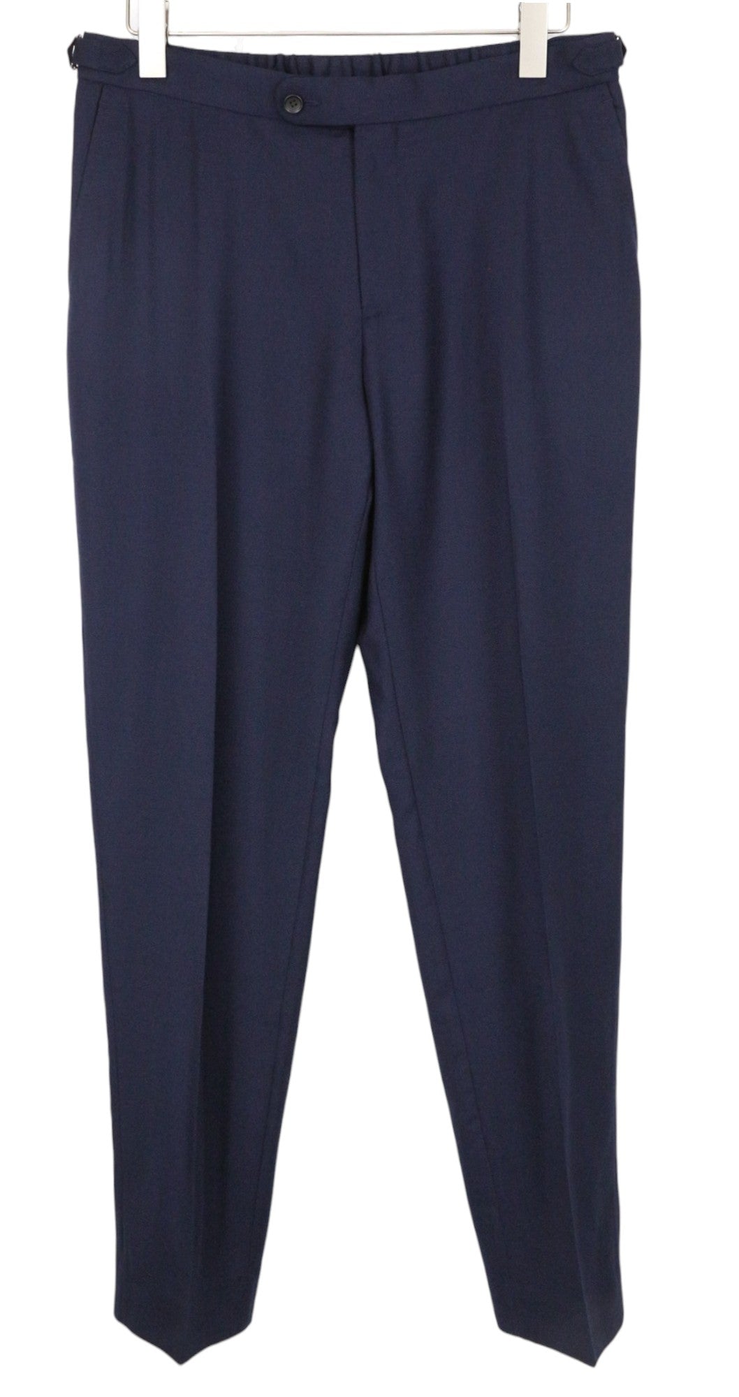 SUITSUPPLY Havana Patch Men's Suit UK42S Slim Navy Blue 2Pc Wool Mix Stretch