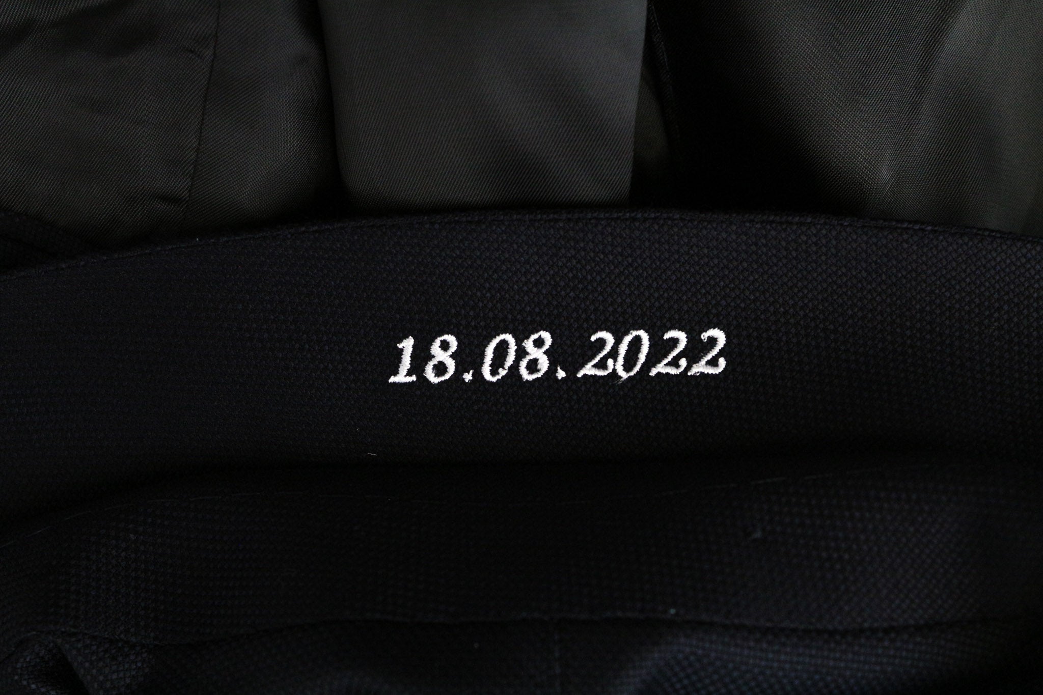 SUITSUPPLY La Spalla Men's Suit UK36R Navy Blue Wool S130s 3Pc Slim Tuxedo