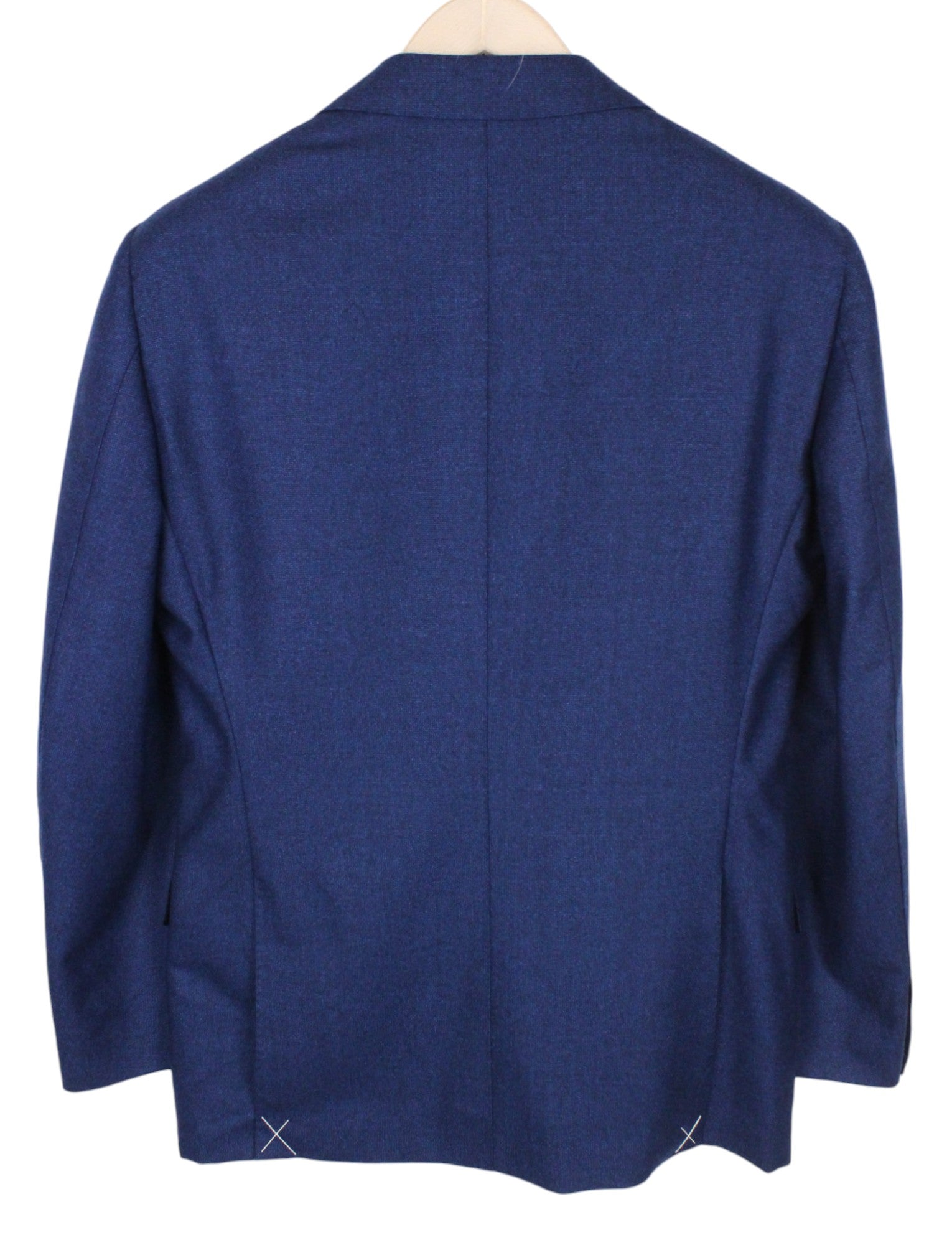 SUITSUPPLY Lazio Men's Suit UK38R Super 120s Blue Wool Slim 2-Piece Fit