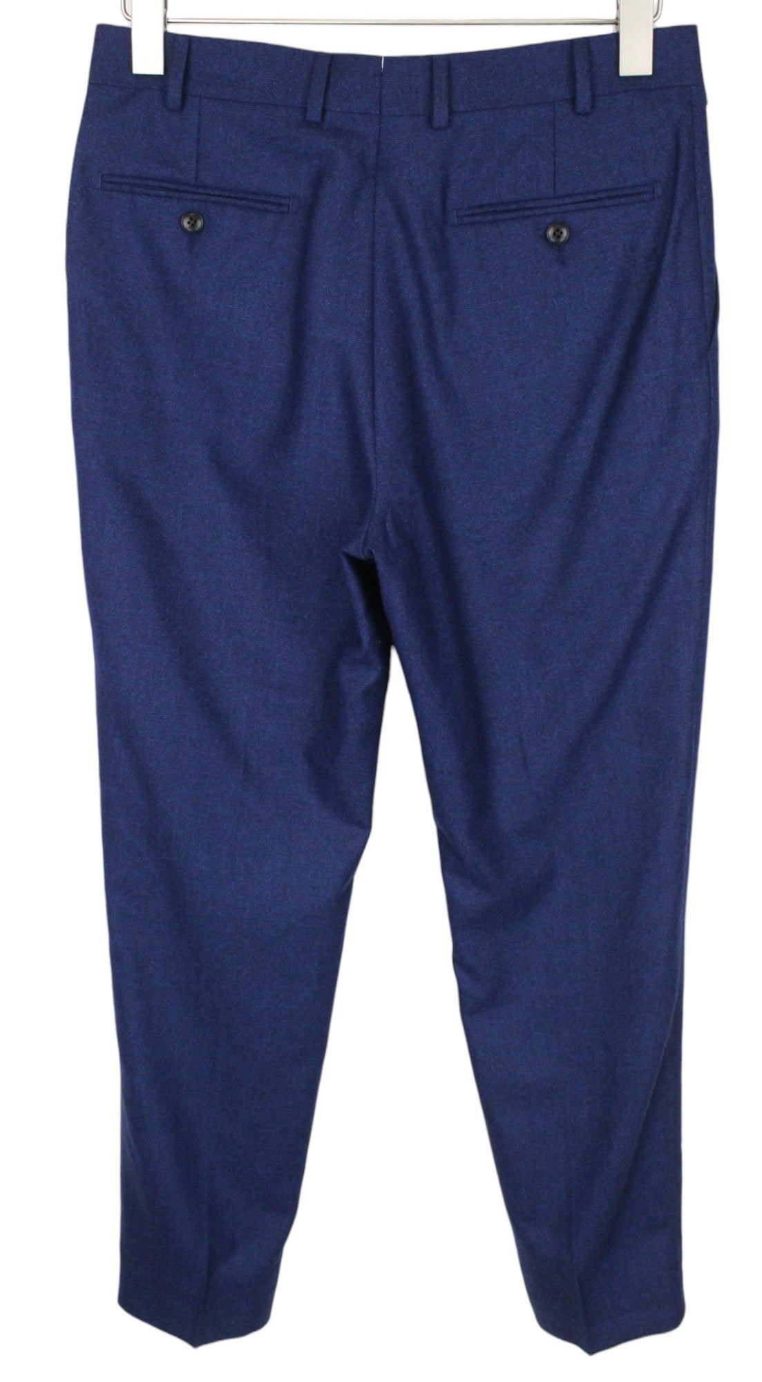 SUITSUPPLY Lazio Men's Suit UK38R Super 120s Blue Wool Slim 2-Piece Fit