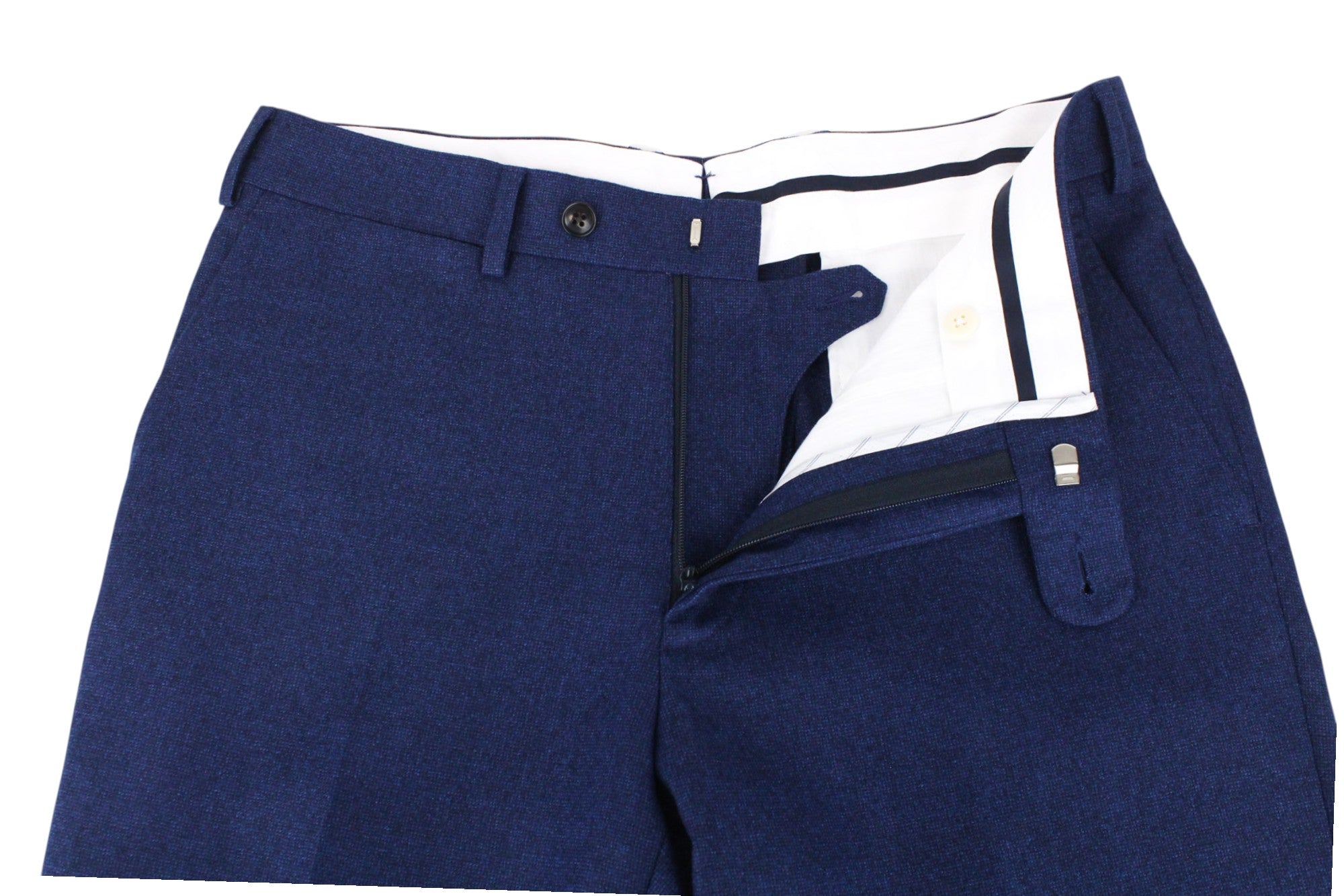 SUITSUPPLY Lazio Men's Suit UK38R Super 120s Blue Wool Slim 2-Piece Fit